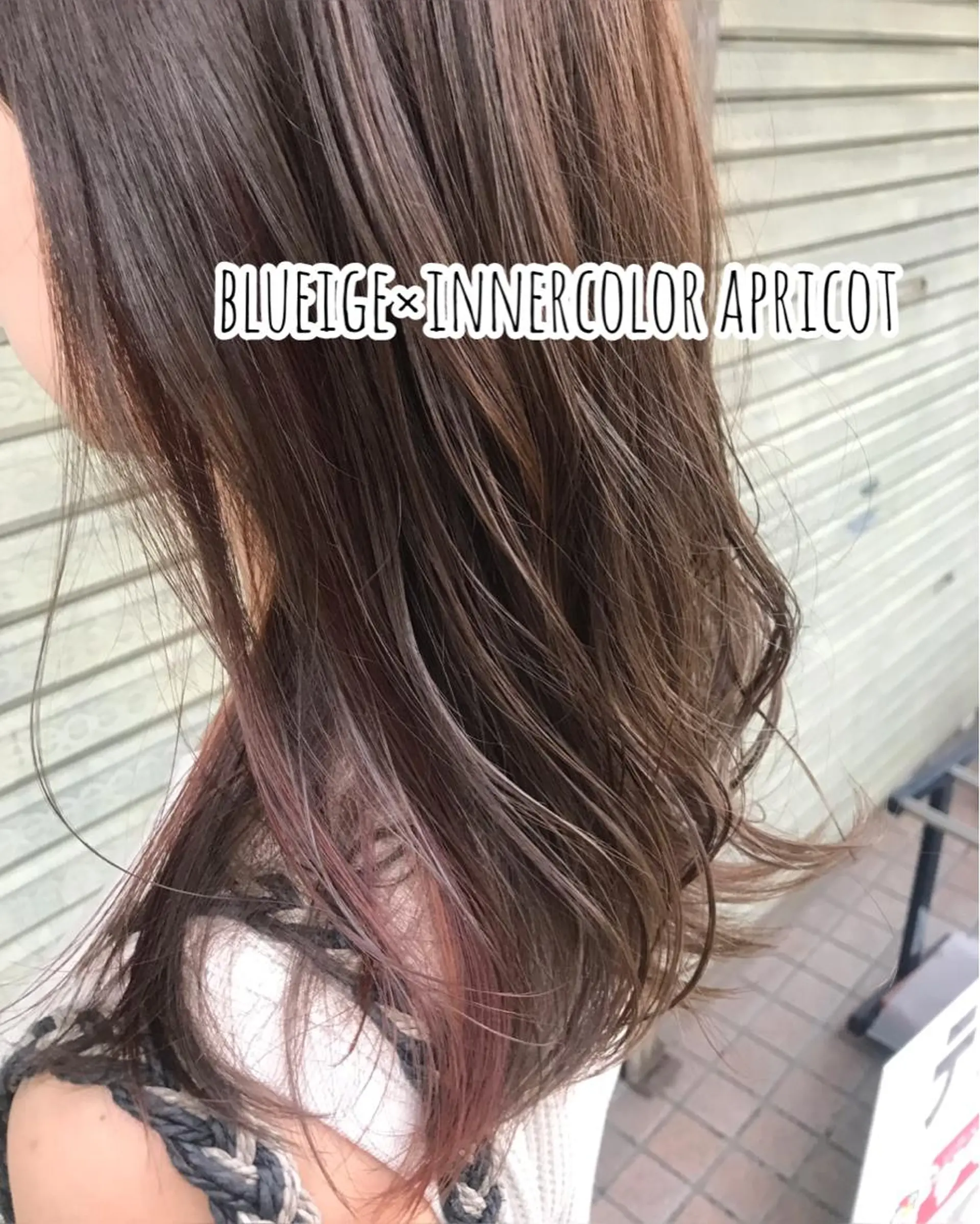 ミディアム カラー 年間1500人担当 代表　南一路のヘアスタイル