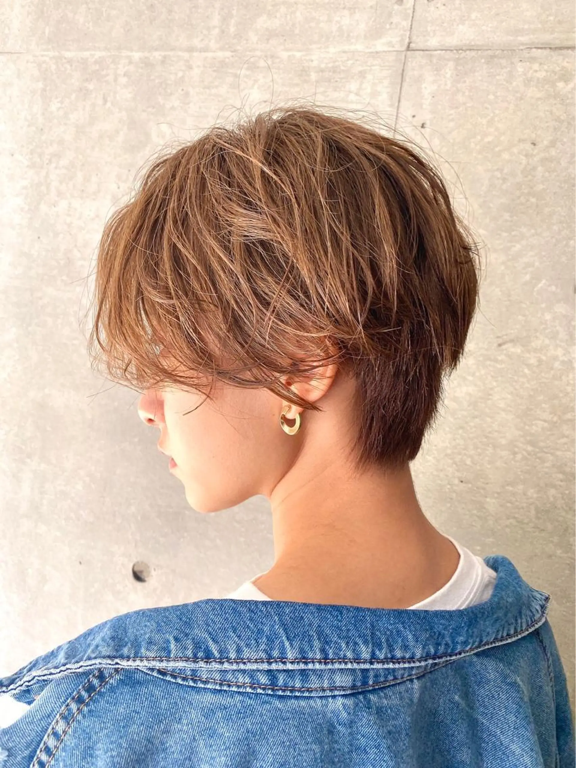 ショート 林 飛夕也のヘアスタイル