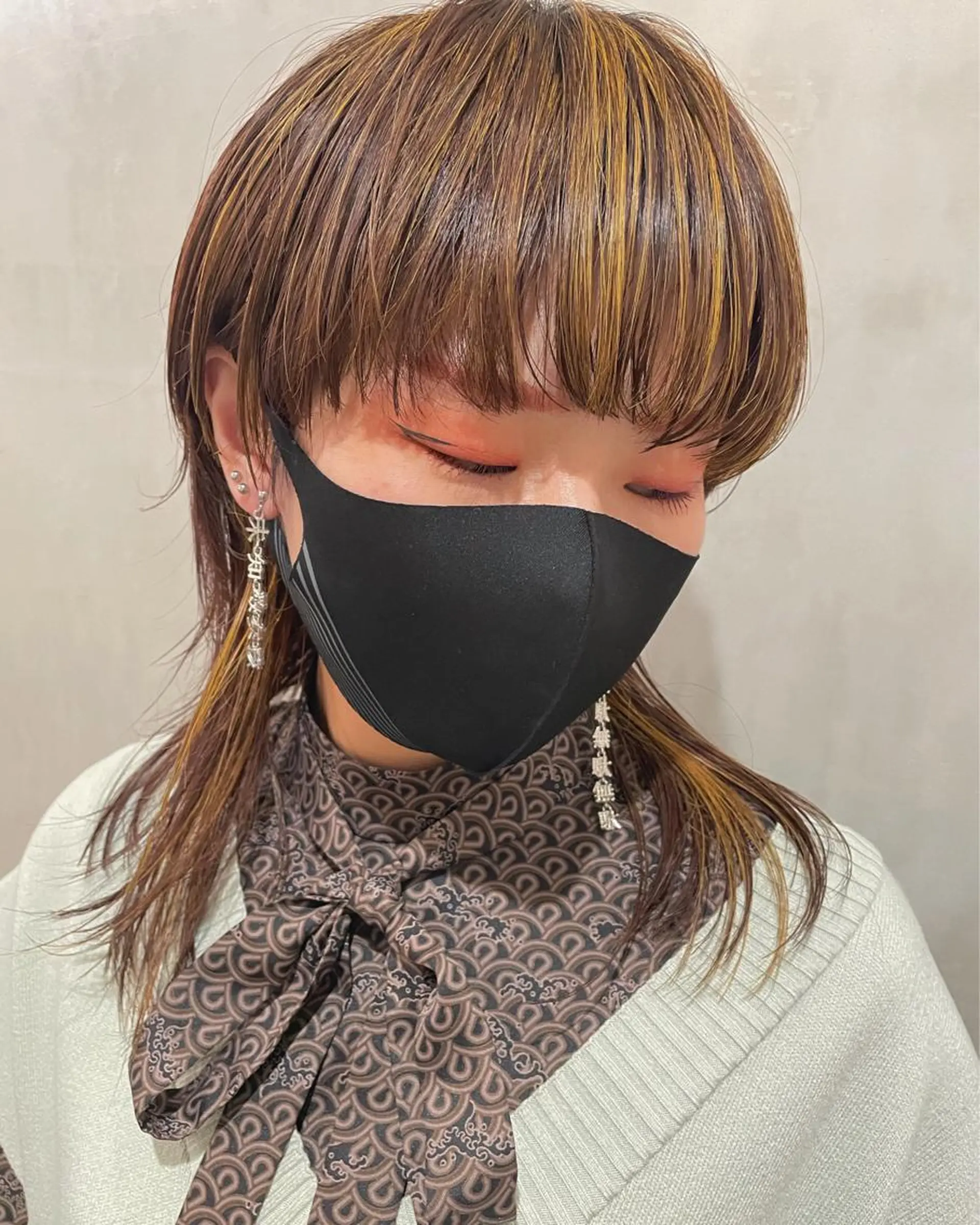 ショート カラー ウルフカット 優作 〜圧倒的信頼〜のヘアスタイル