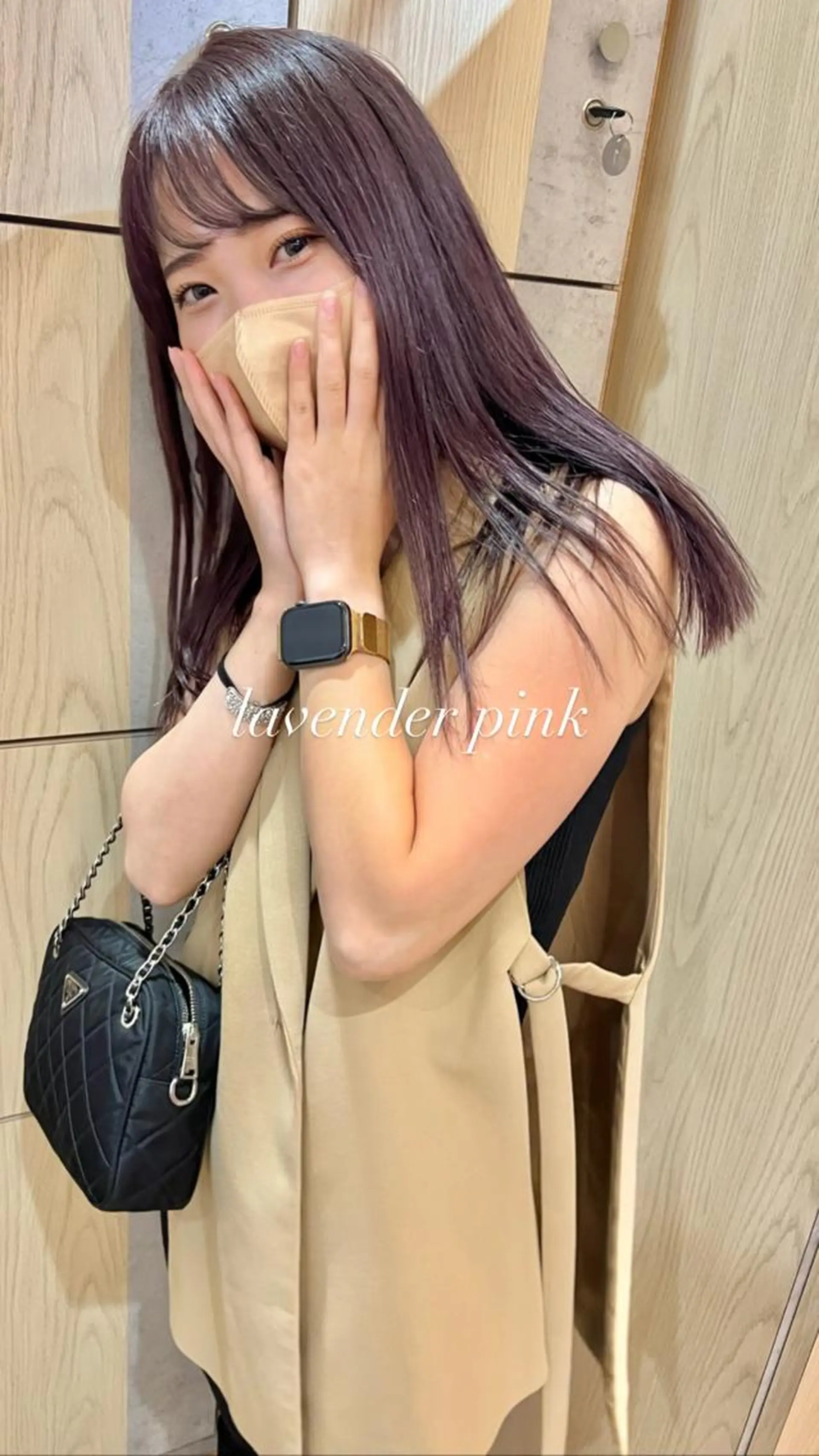 セミロング カット ヘアカラー トリートメント 三輪 恭平のヘアスタイル