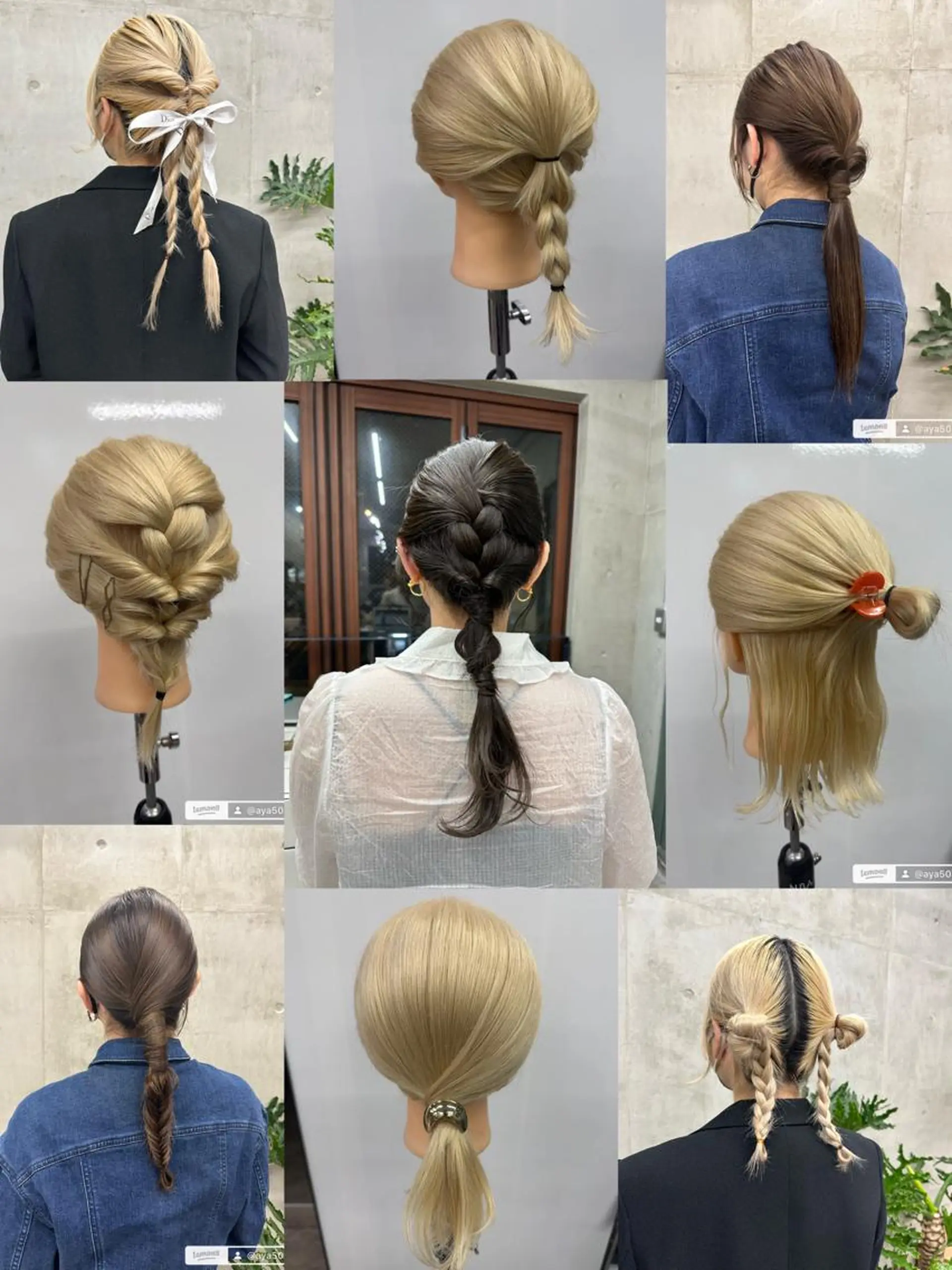 ヘアアレンジ SALTWATER AYARIのヘアスタイル