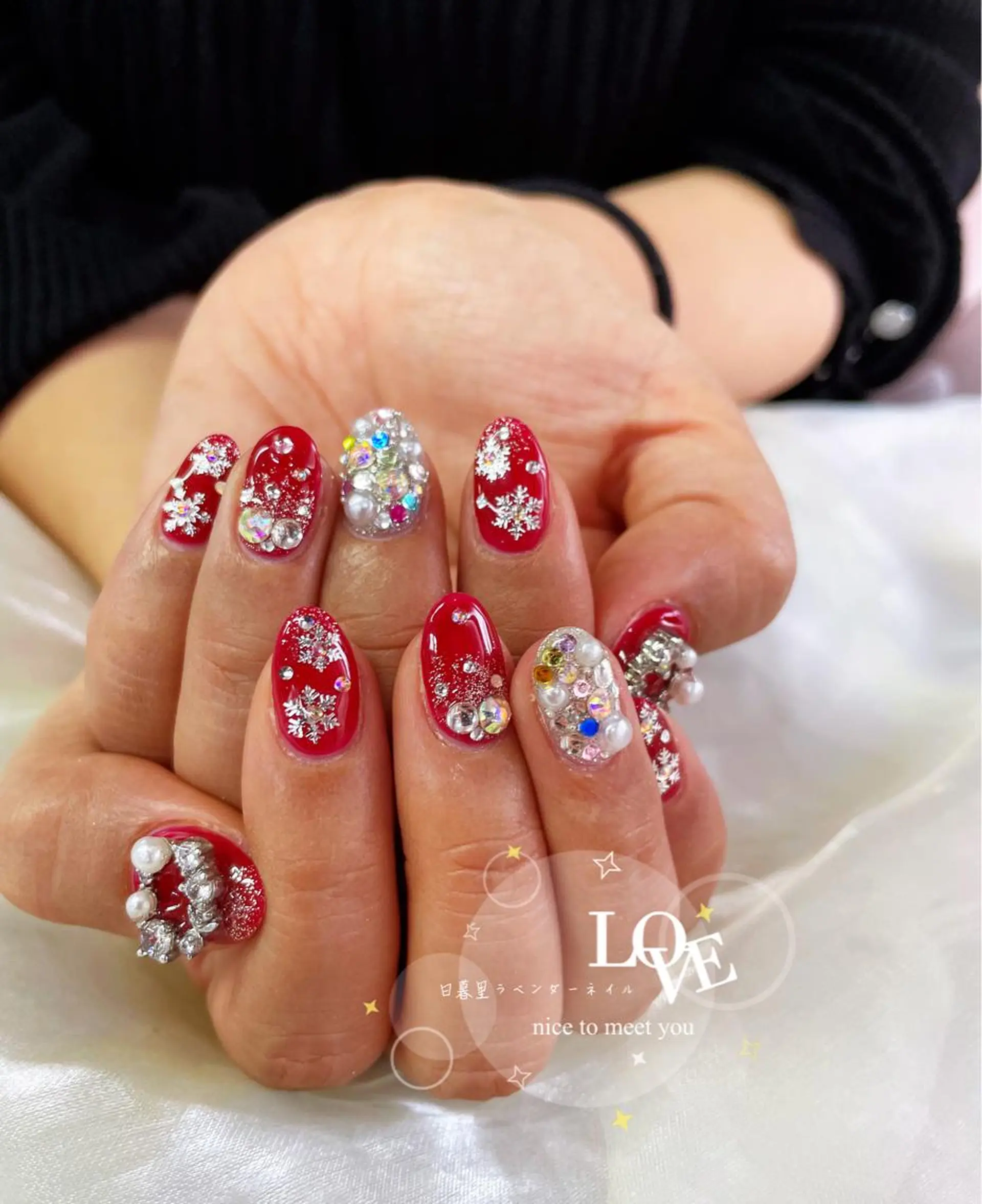 ネイル ラベンダー💖日暮里 ルル💖ネイルのネイルデザイン