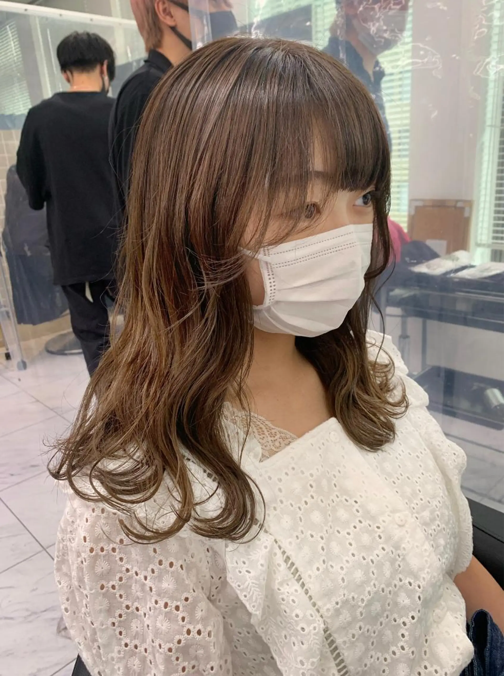 セミロング 【美容室が苦手な方 専問美容室】MIHOのヘアスタイル