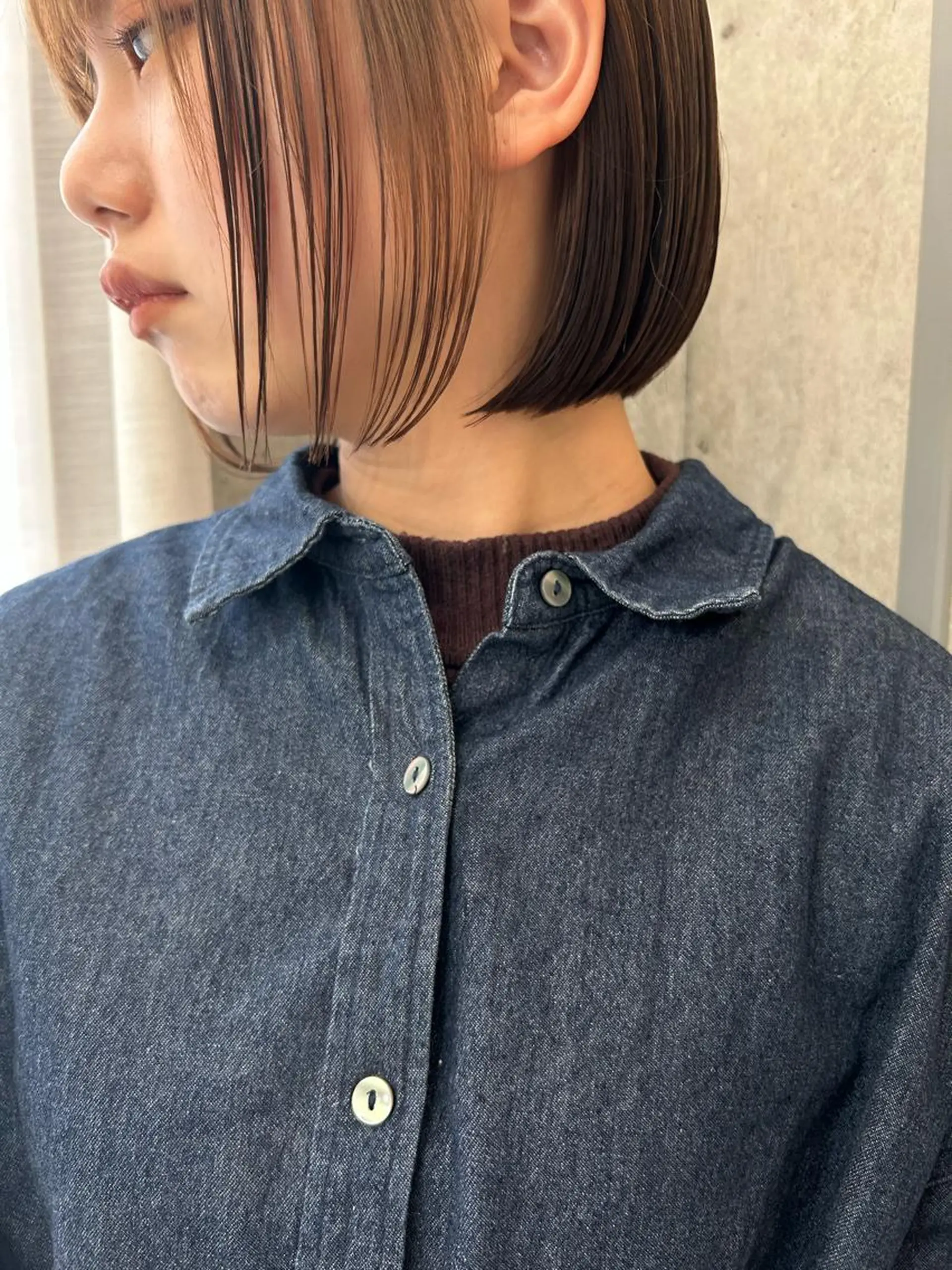 ショート カラー なかの たくみのヘアスタイル