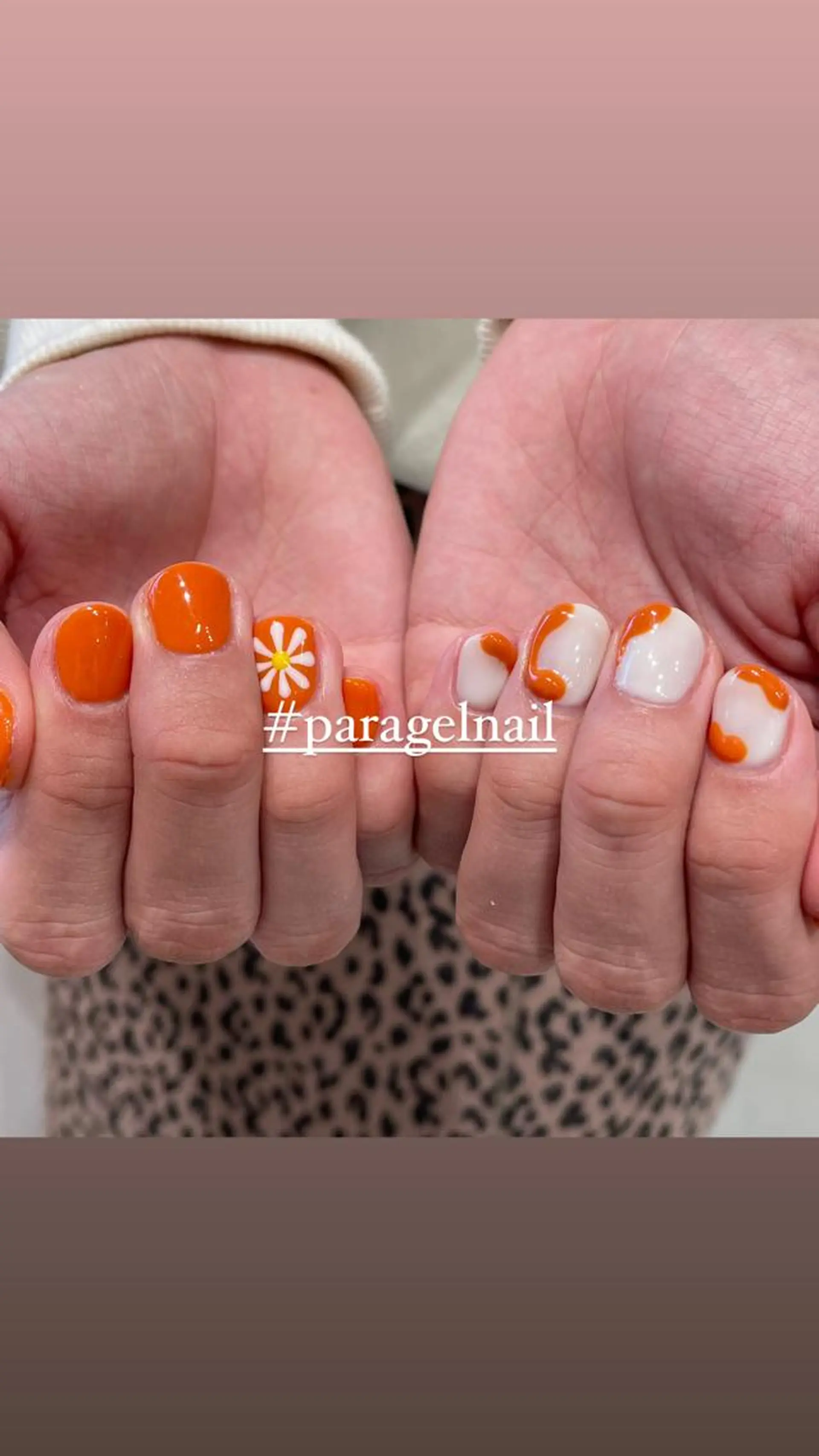 ネイル ジェルネイル パラジェル ハンドネイル 淡色ネイル 🎀moeのネイルデザイン