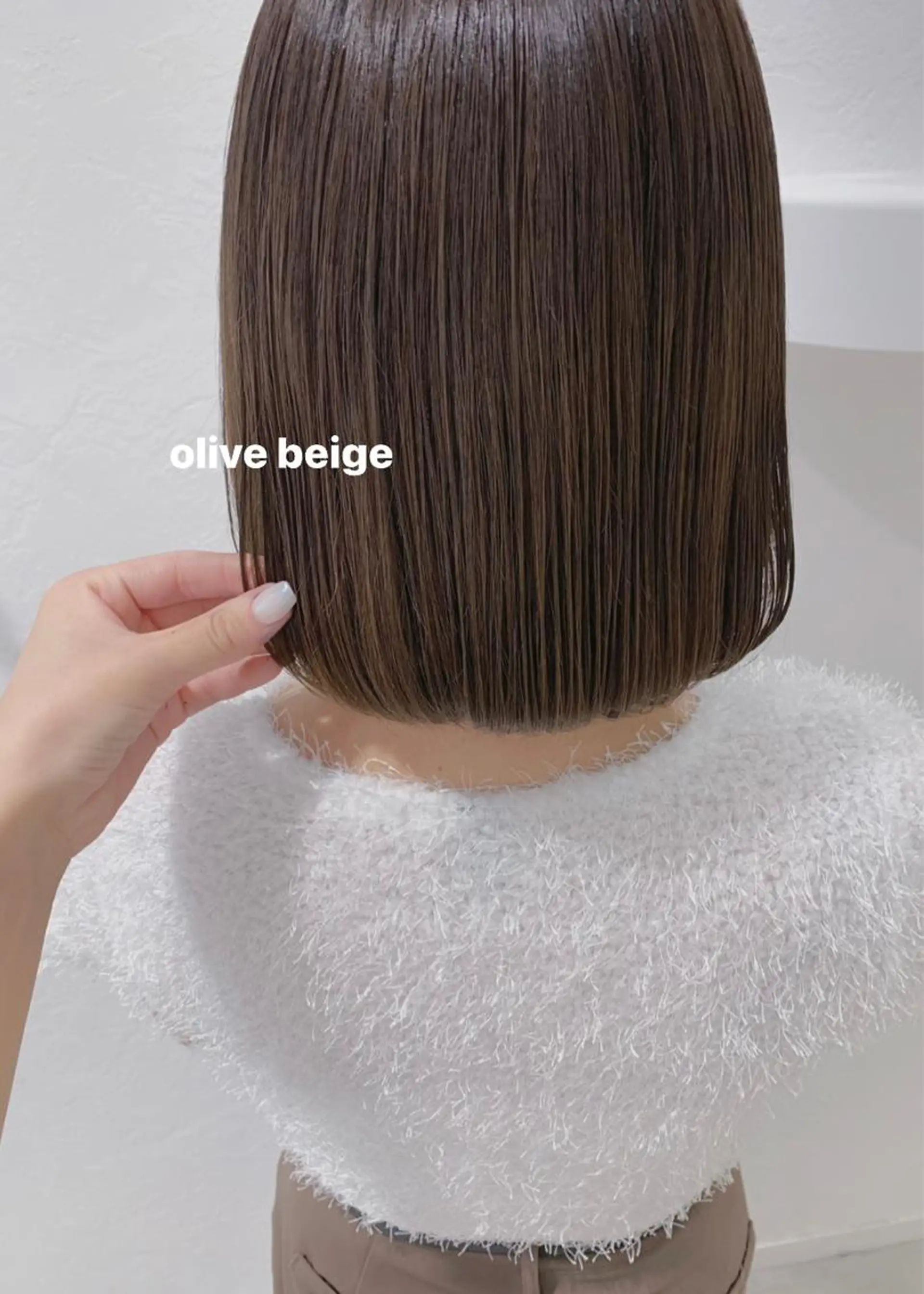 ミディアム カラー カット ヘアカラー トリートメント ブリーチなしWカラー ／レイヤー🎀マリノのヘアスタイル