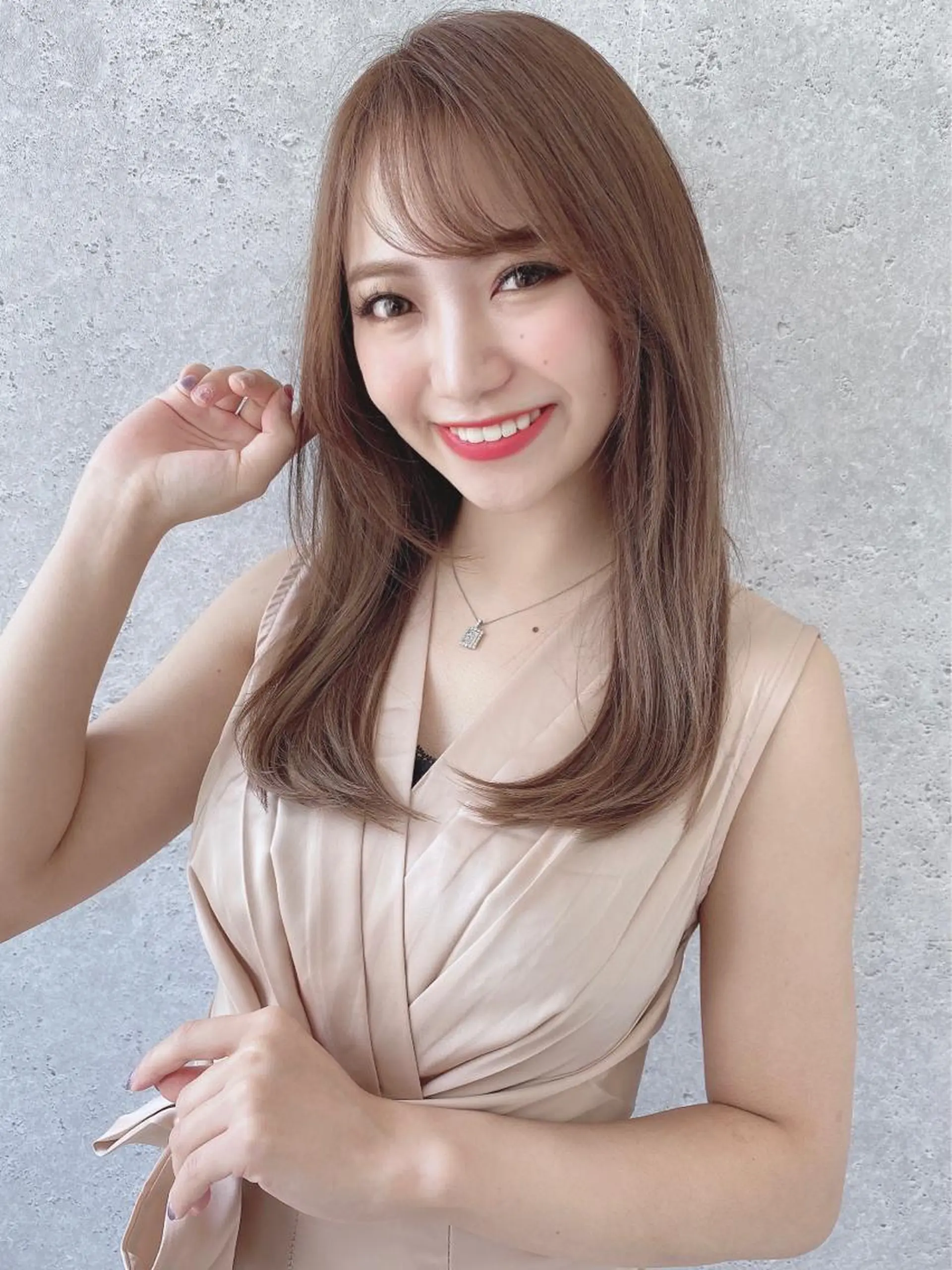 ロング 髪質改善 縮毛矯正 times salon栄所属・髪質改善美容師 個室サロン白金厚哉のヘアスタイル