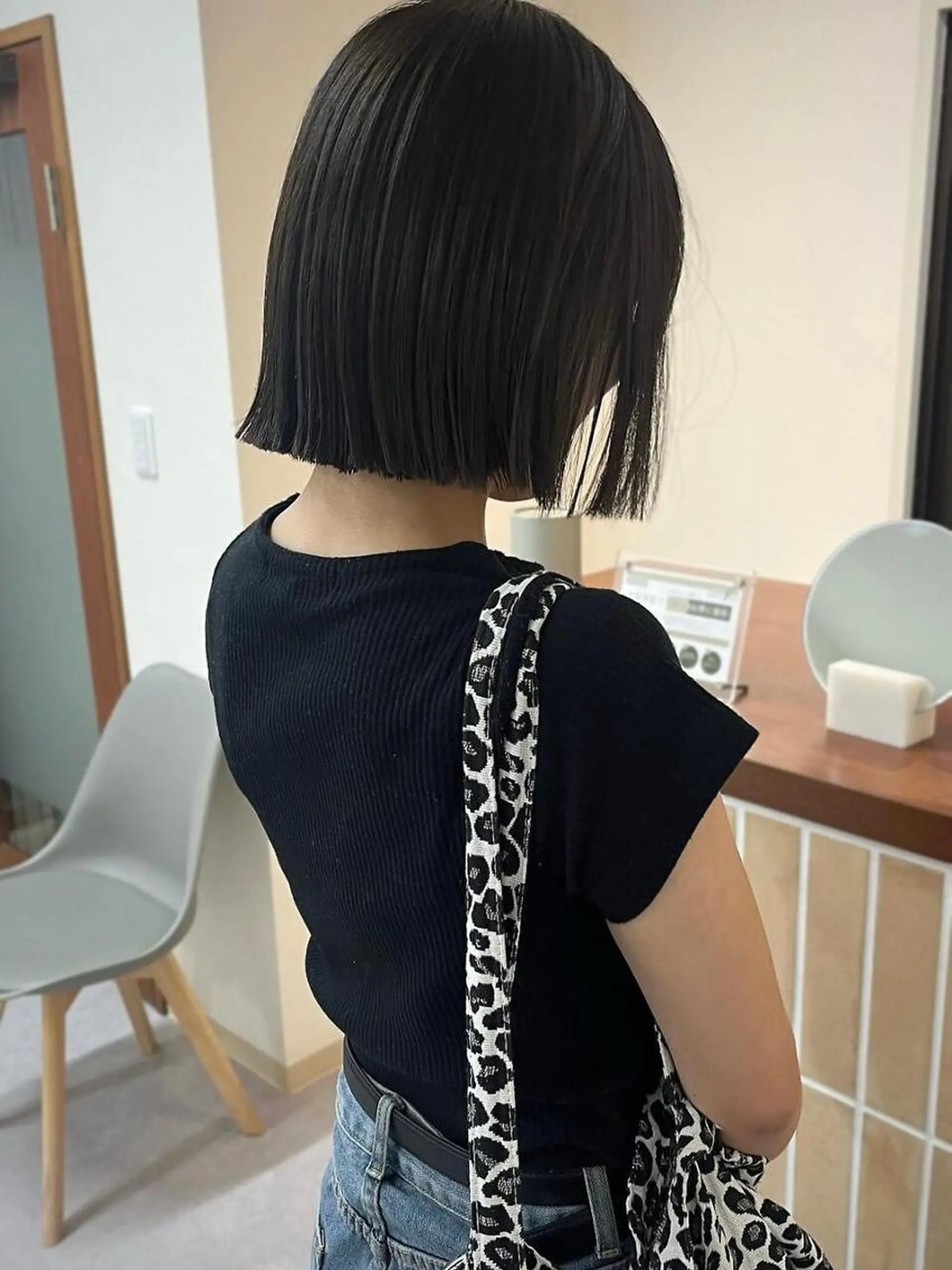 ショート 髪質改善 縮毛矯正 トリートメント 酸性ストレート カット 英語ok sohee ソヒ 305号室のヘアスタイル