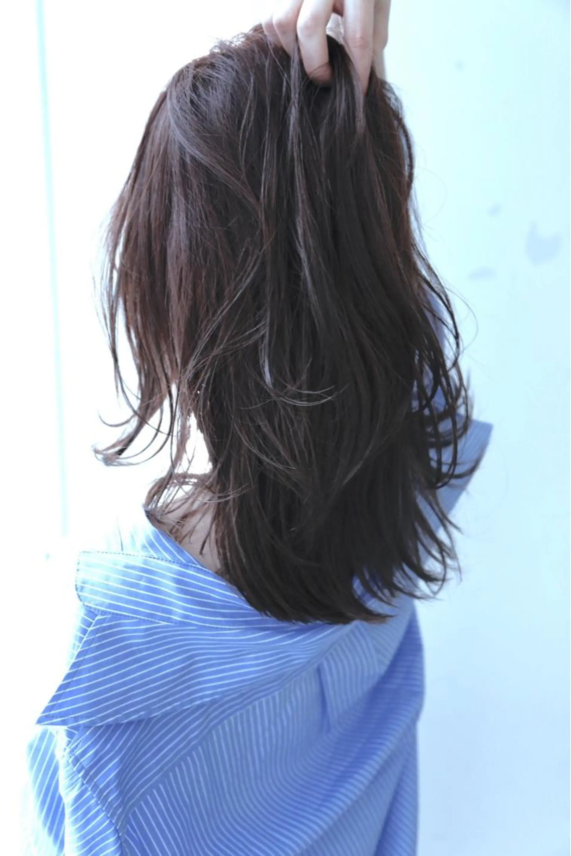 ミディアム カラー パーマ 鈴木 一貴のヘアスタイル