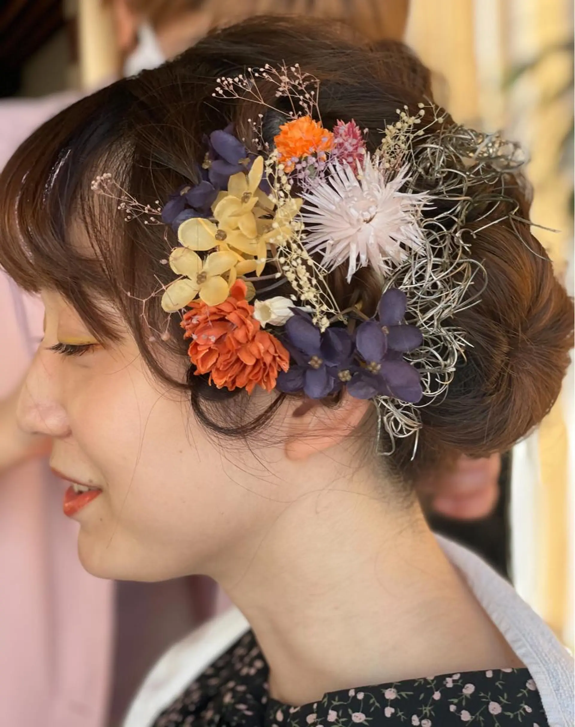 ヘアアレンジ 成人式 ショート・ボブ 中村俊哉のヘアスタイル