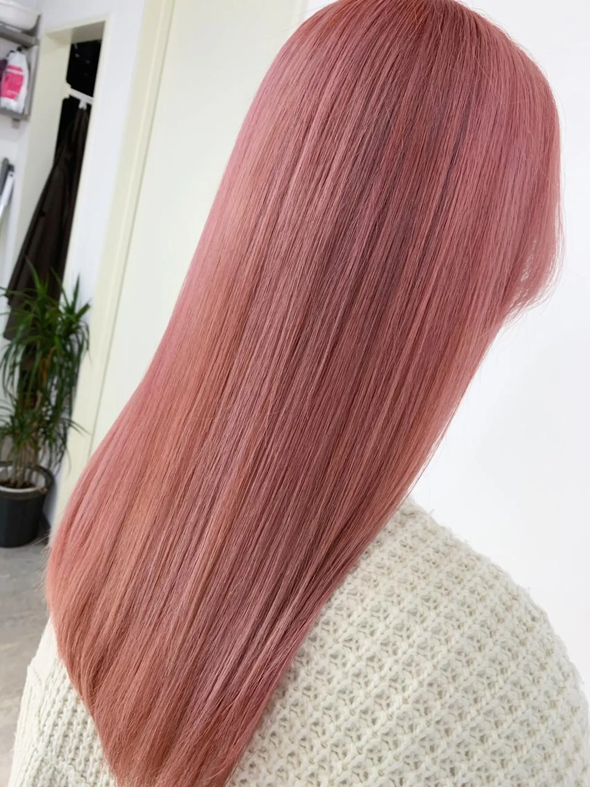 ロング ヘアカラー トリートメント 🥇近藤 恭輔🥇 Recharme新保のヘアスタイル