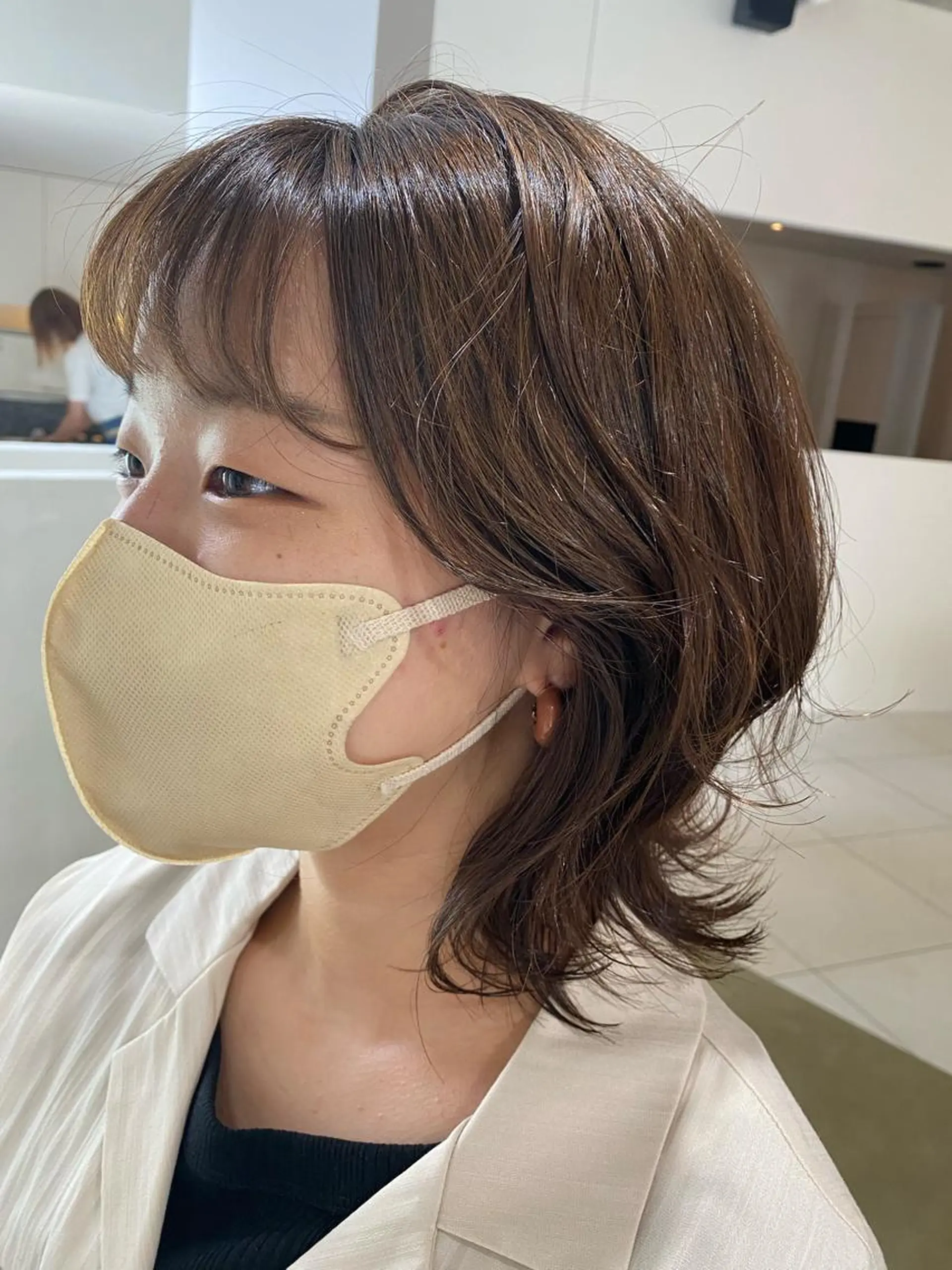 ショート エギョモリ I nagiのヘアスタイル