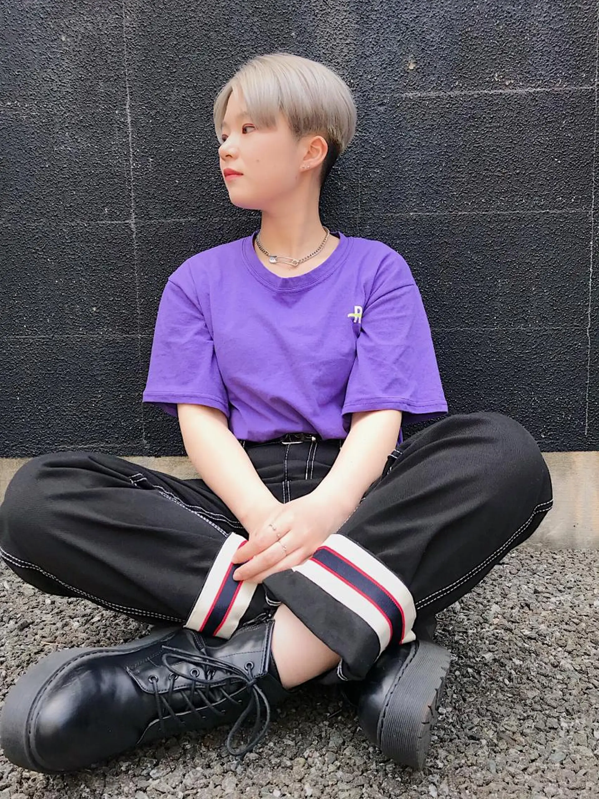 ショート カラー ブリーチ ハイトーンカラー シルバー カット ヘアカラー VIRETTA所属・VIRETTA 【ヴィレッタ】のヘアスタイル