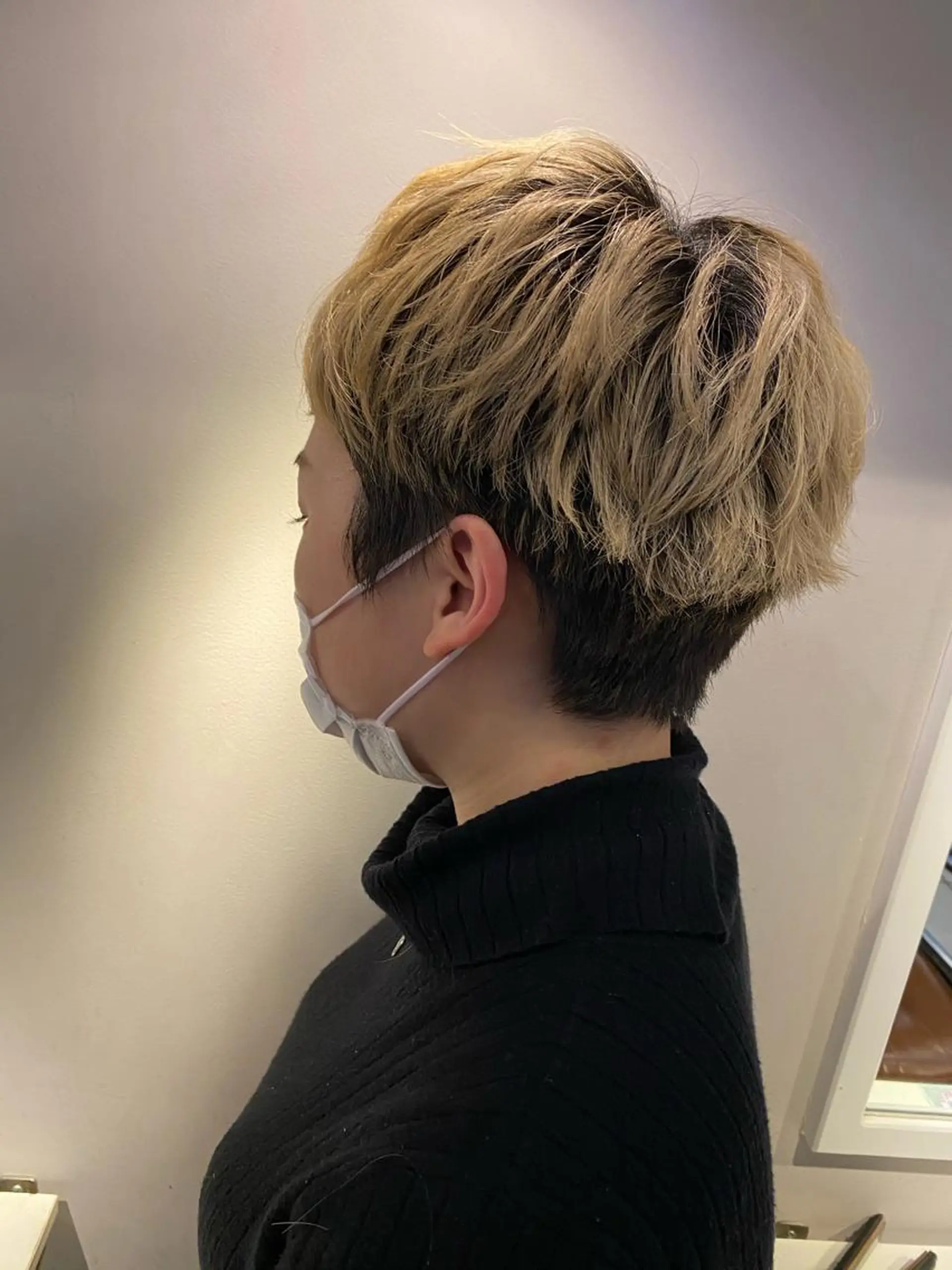 ショート ヘアアレンジ 安澤 彩奈のヘアスタイル