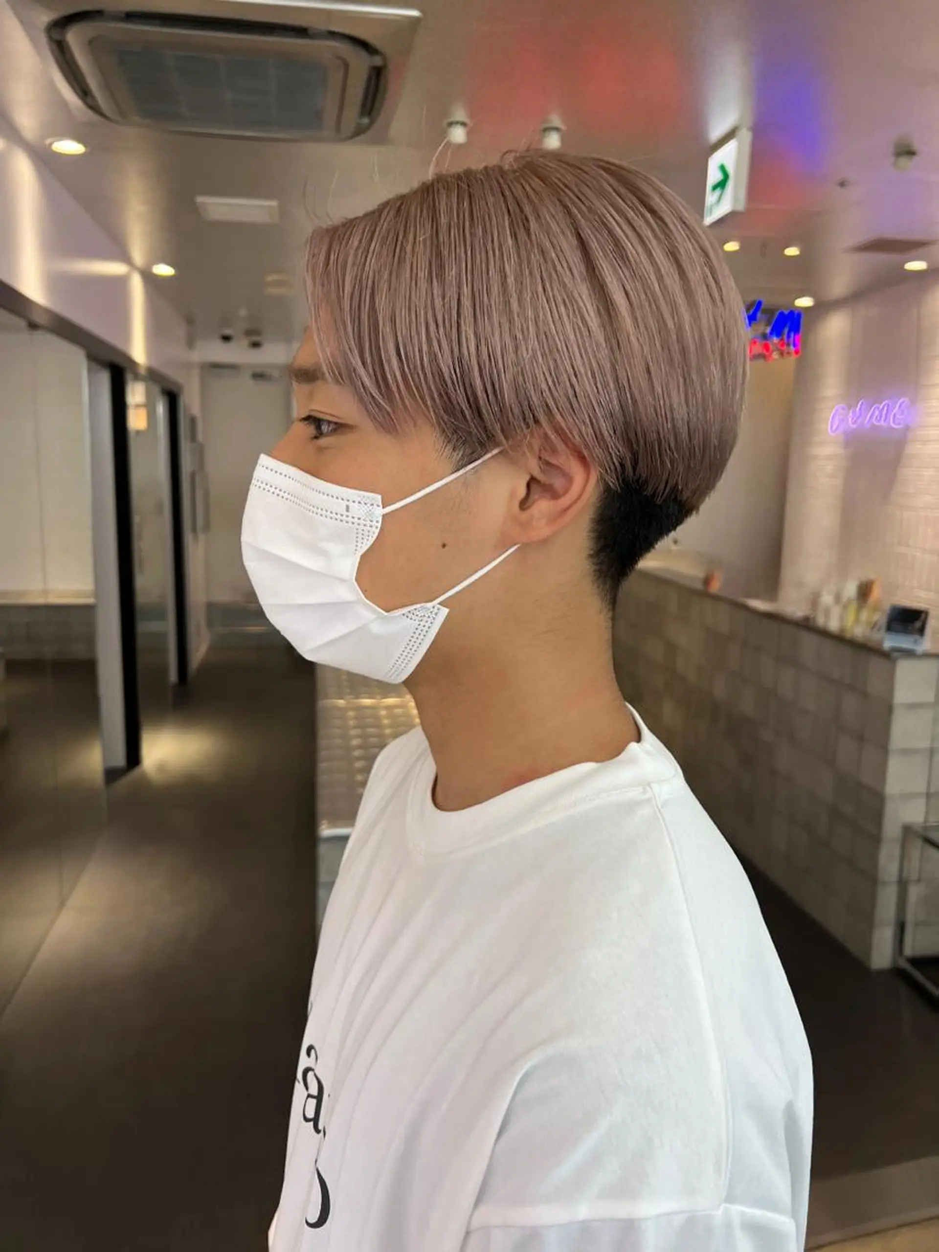 ショート メンズ カット ヘアカラー 🥃まろやかカラー/ ボブ🥃yujiroのヘアスタイル