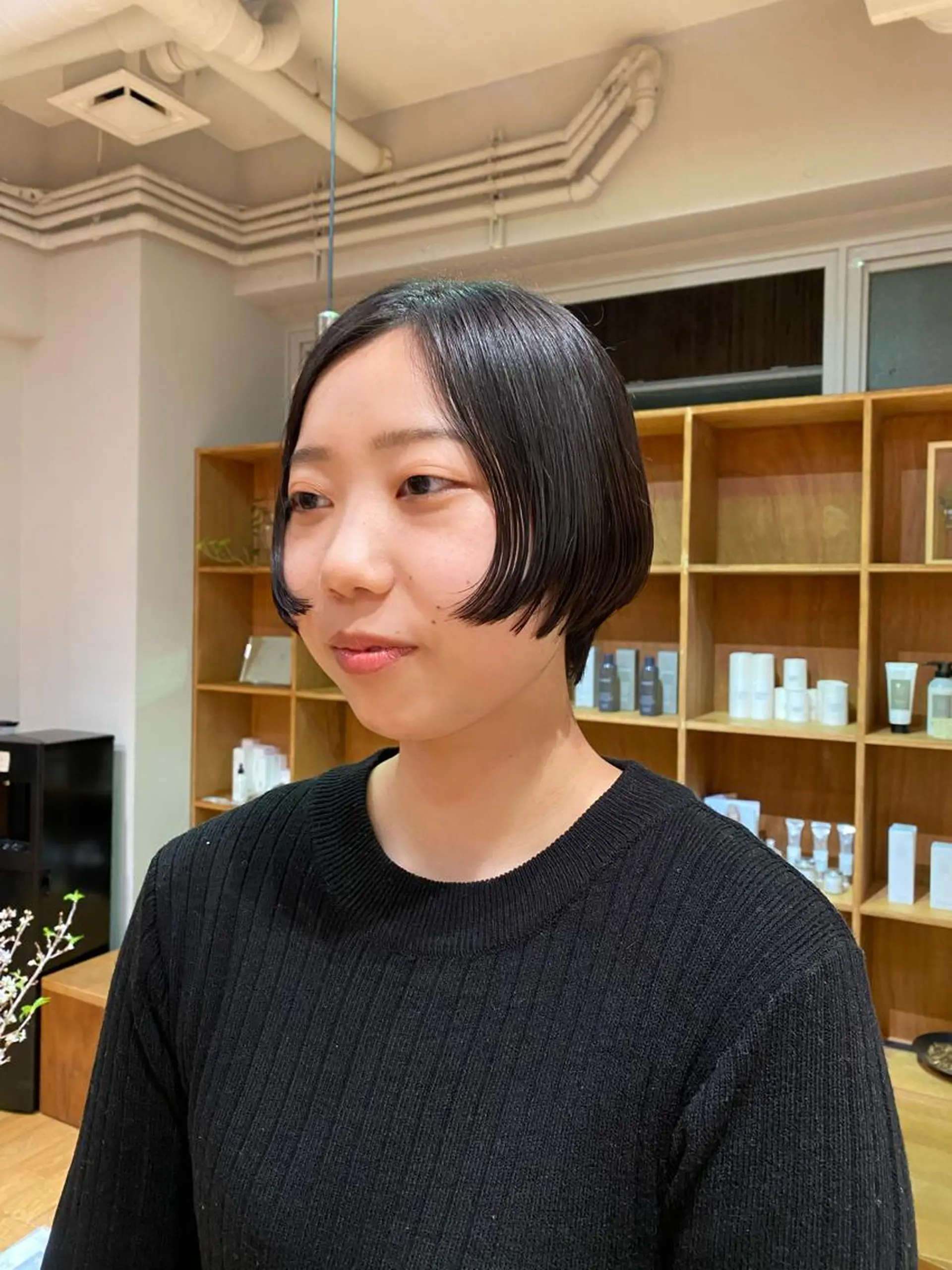 ショート 大人可愛い♡コテ巻き パーマ🌼杉田 萌恵のヘアスタイル