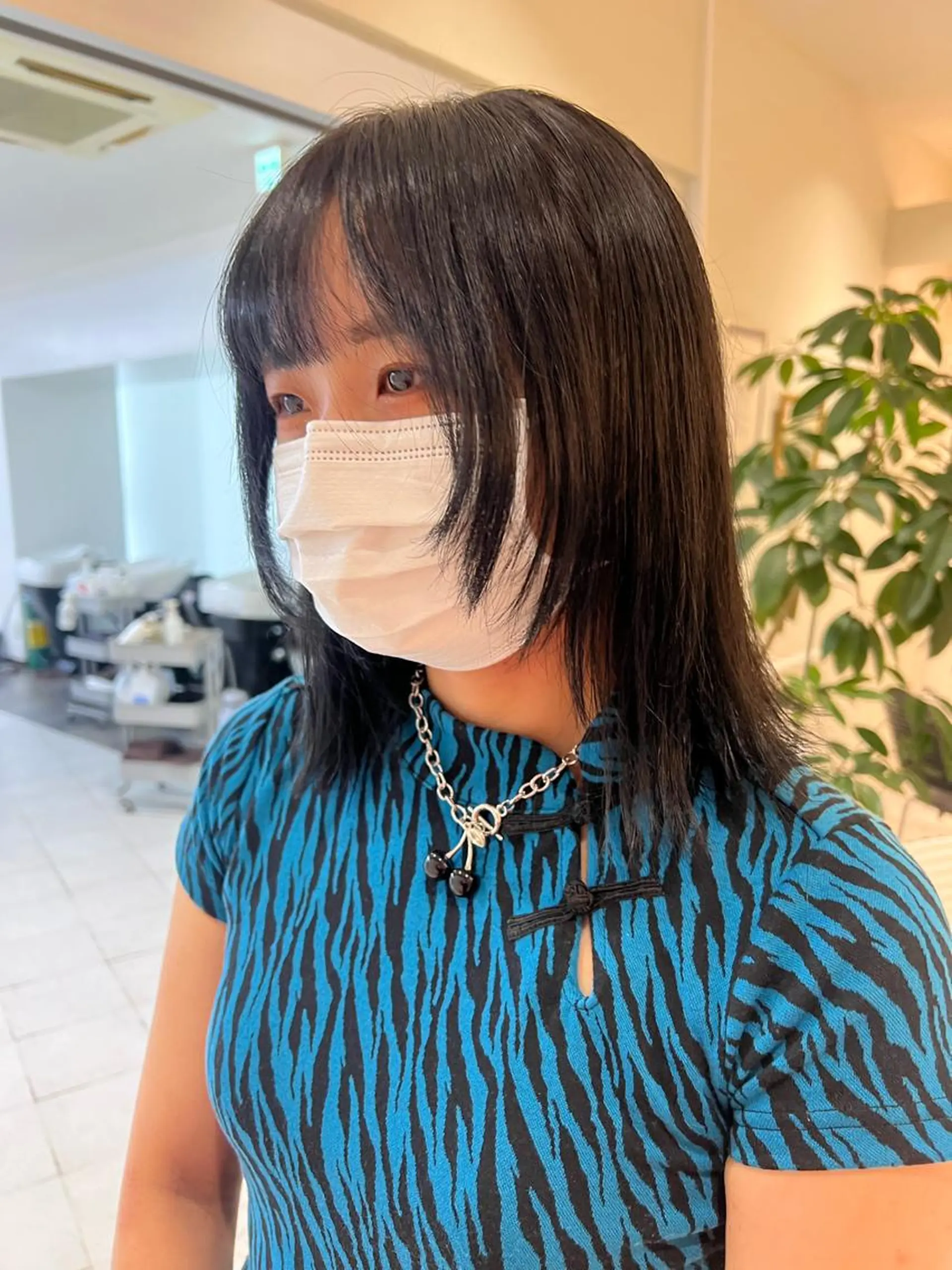 ミディアム カラー 🍏すがの みき🍏のヘアスタイル