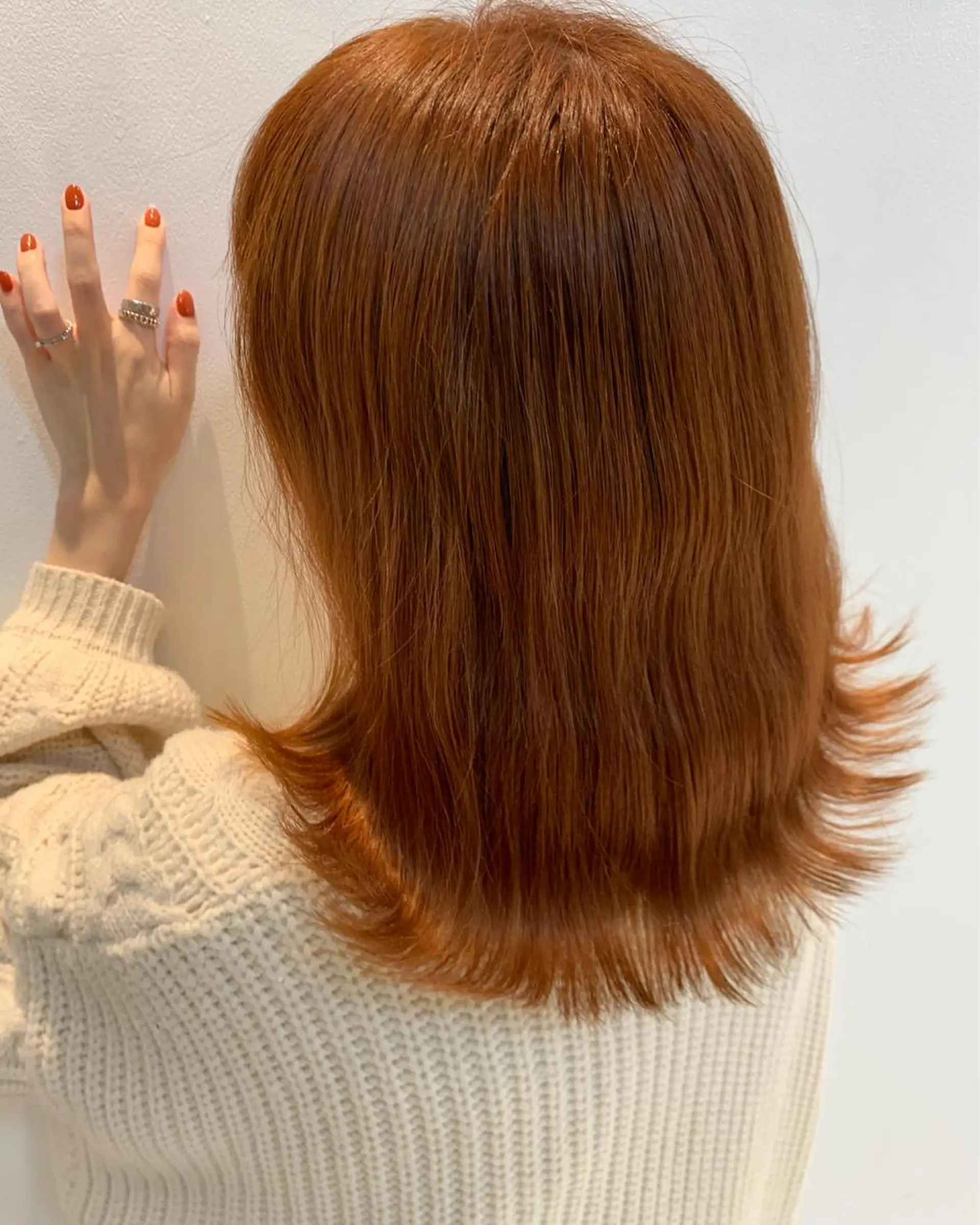 ミディアム カラー 韓国ヘア特化🇰🇷 心斎橋【ユリカ】のヘアスタイル