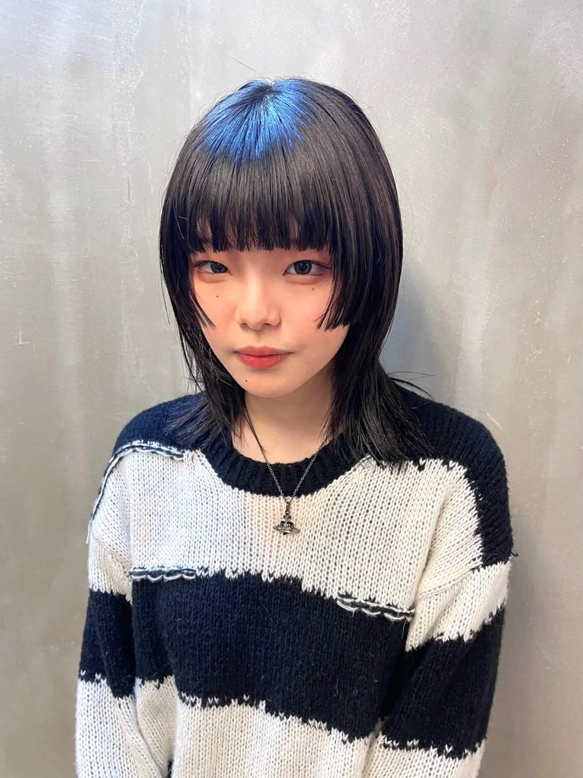 セミロング カラー パーマ ヘアアレンジ メンズ キッズ ネイル マツエク・マツパ アイブロウ カット ヘアカラー トリートメント tatsumi/ボブ ウルフ/レイヤーのヘアスタイル
