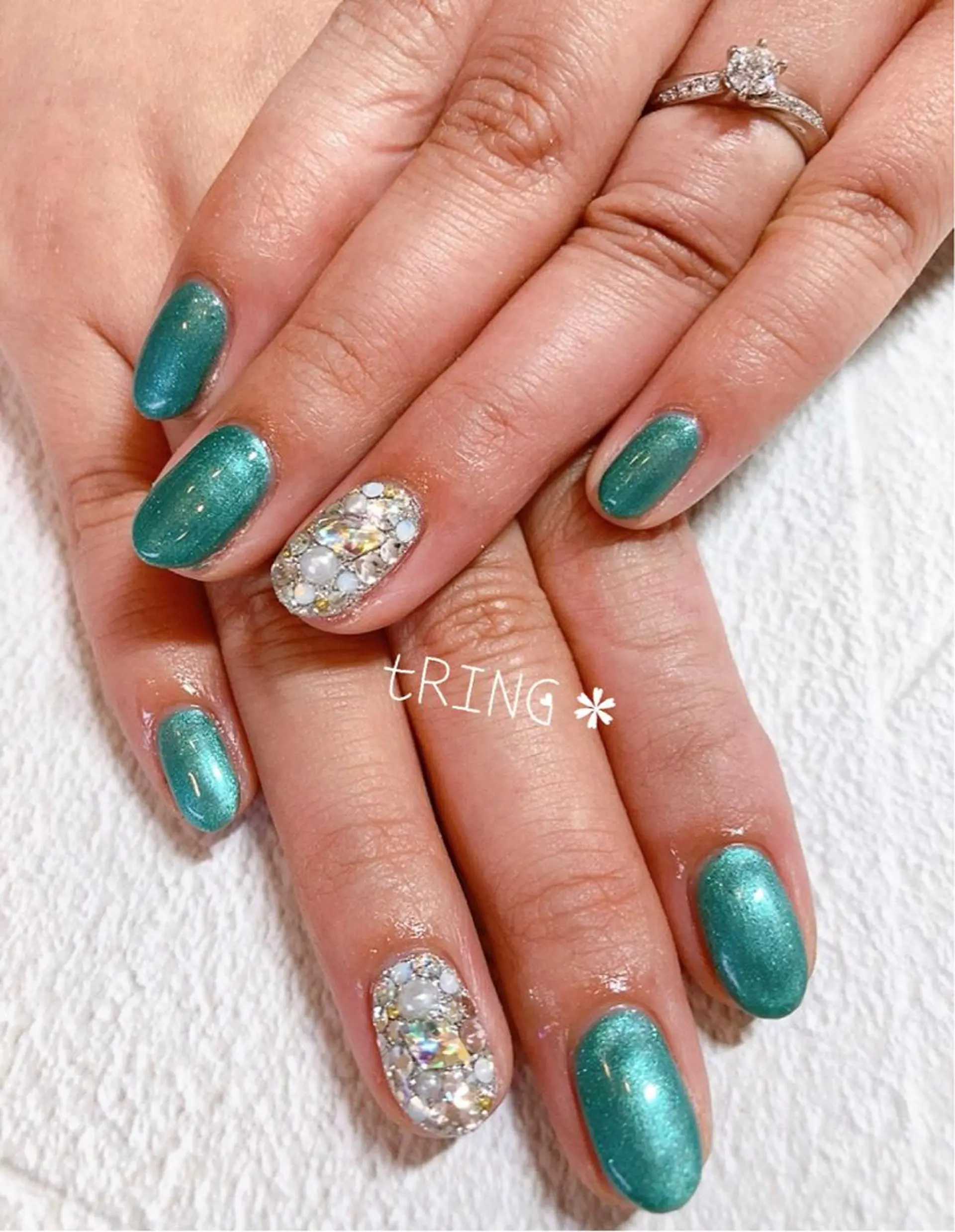 ネイル ハンドネイル tRING＊ しいの木台のネイルデザイン