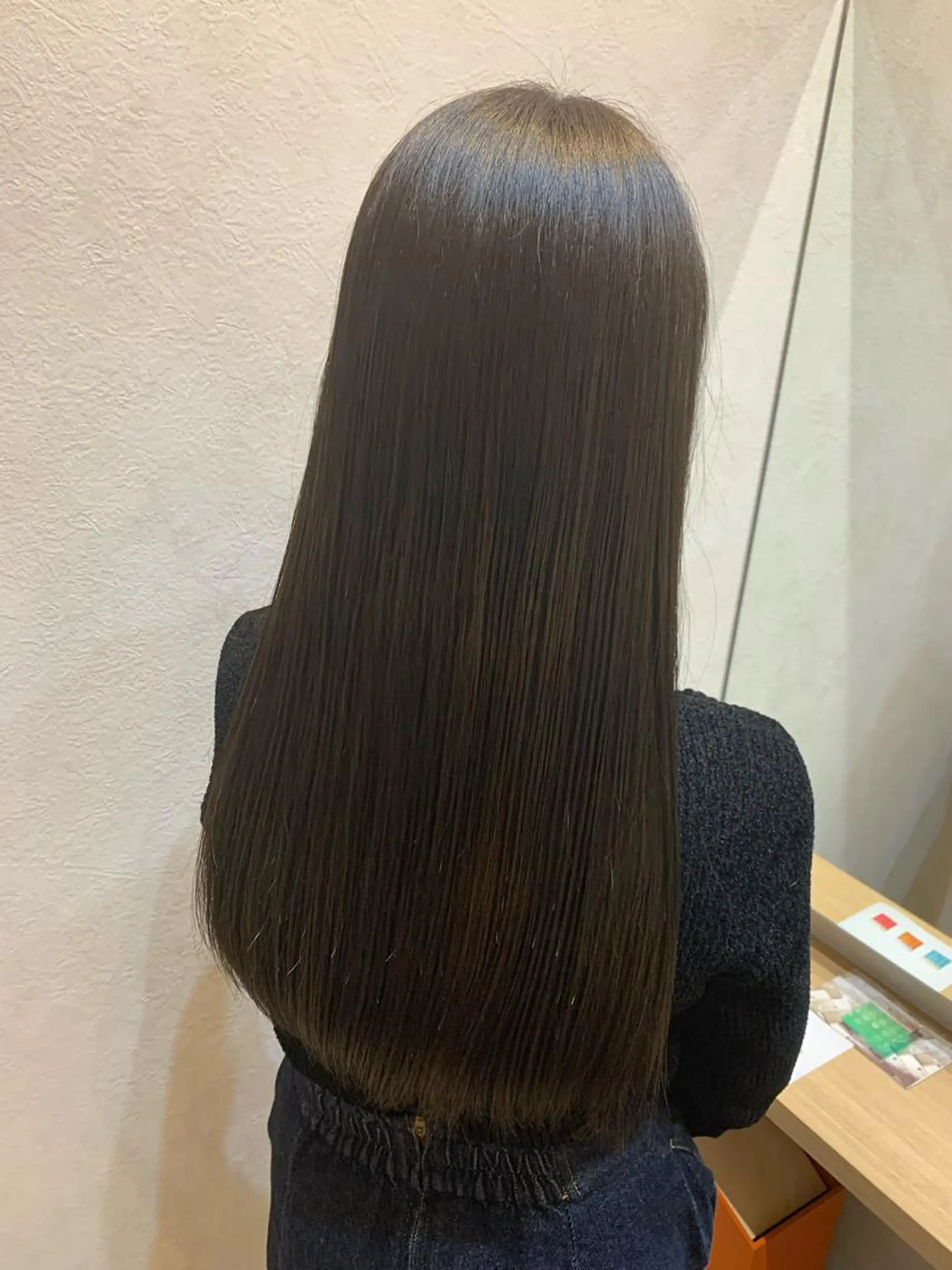 ロング ヘアカラー トリートメント newiネウィ _naoのヘアスタイル