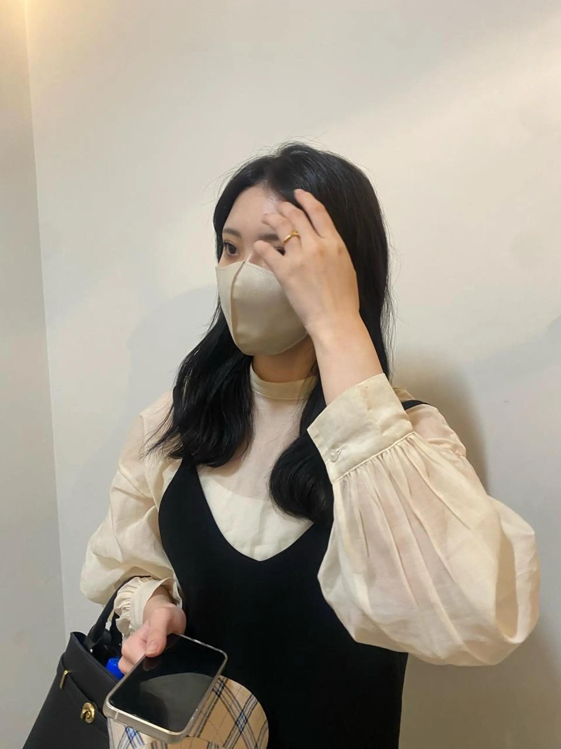 セミロング レイヤーカット/ ダブルカラーサクライのヘアスタイル