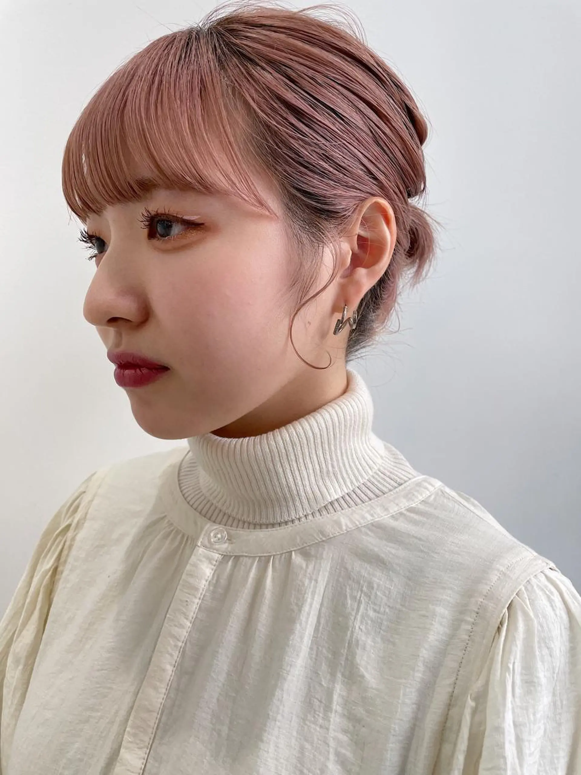 ミディアム カラー ヘアアレンジ 💖美髪矯正💖 辻未侑のヘアスタイル