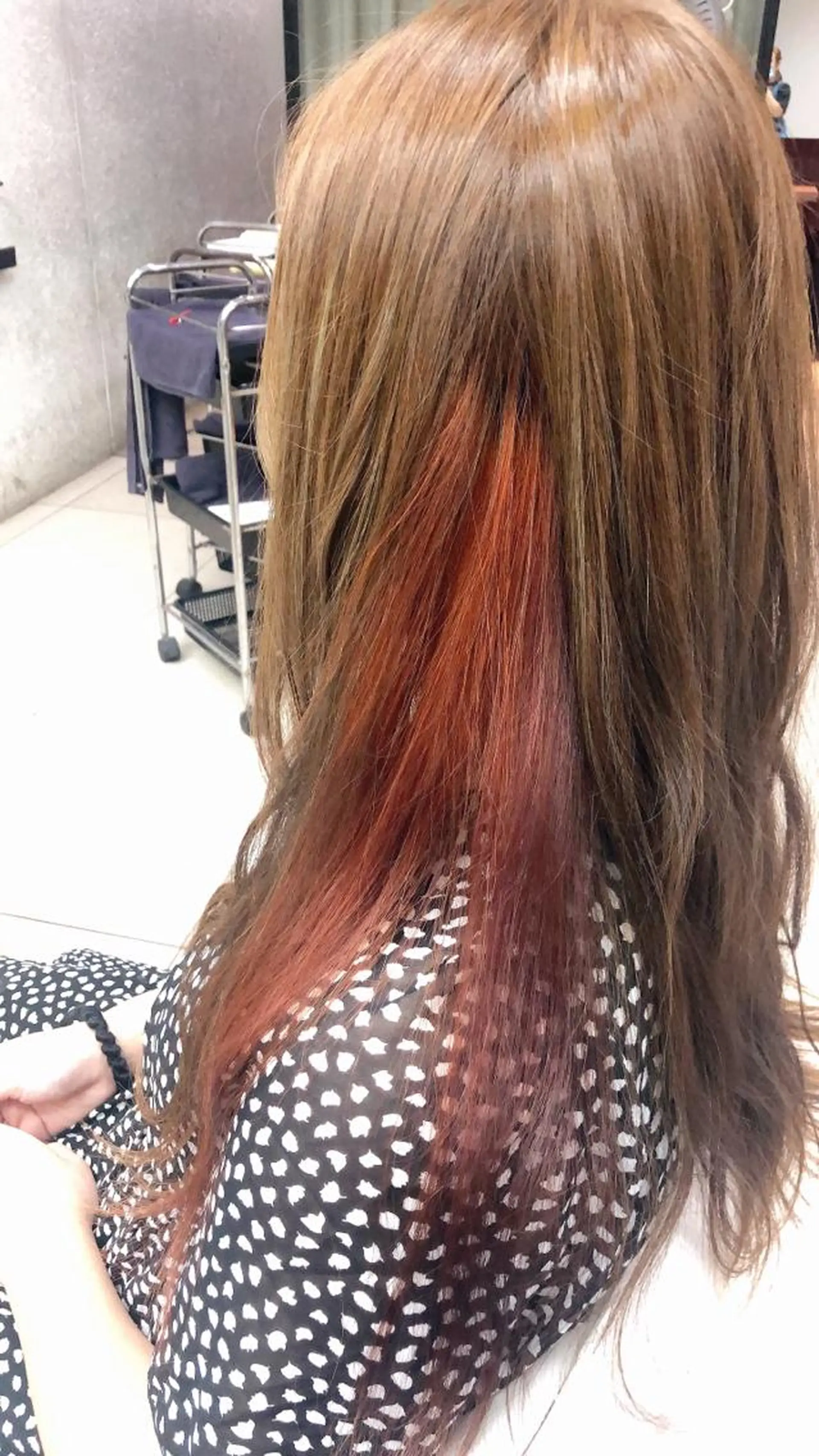 ロング ヘアカラー 4月予約解放🐱 櫻庭梢のヘアスタイル