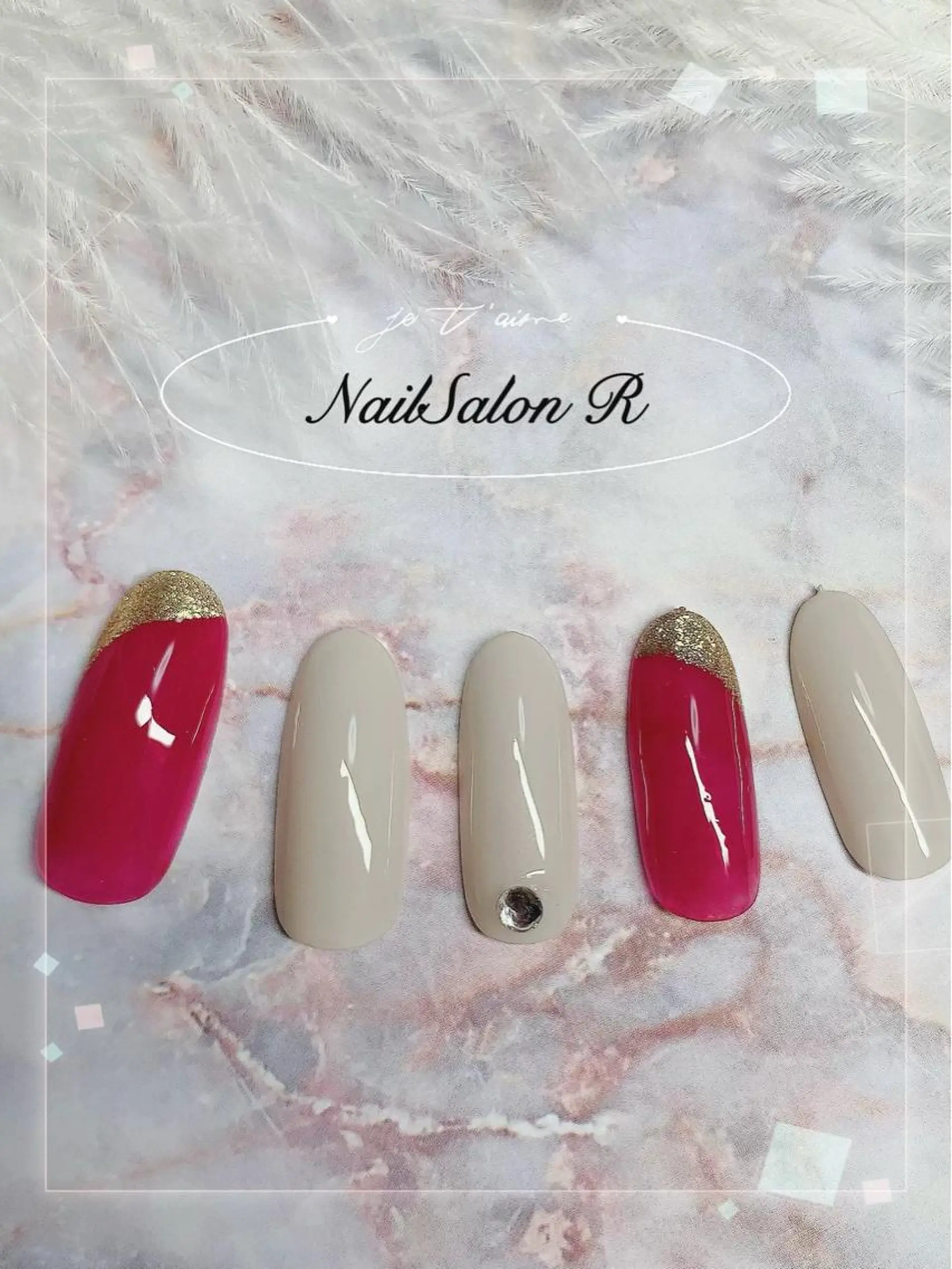 ネイル NailSalonR 宮里のネイルデザイン