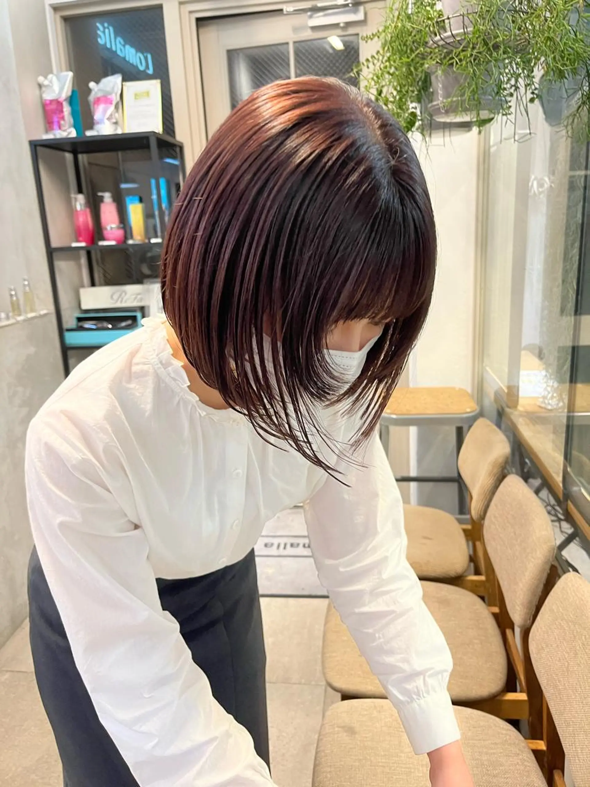 ショート カラー お洒落パーマ/ボブ ❄️Tomoka❄️のヘアスタイル