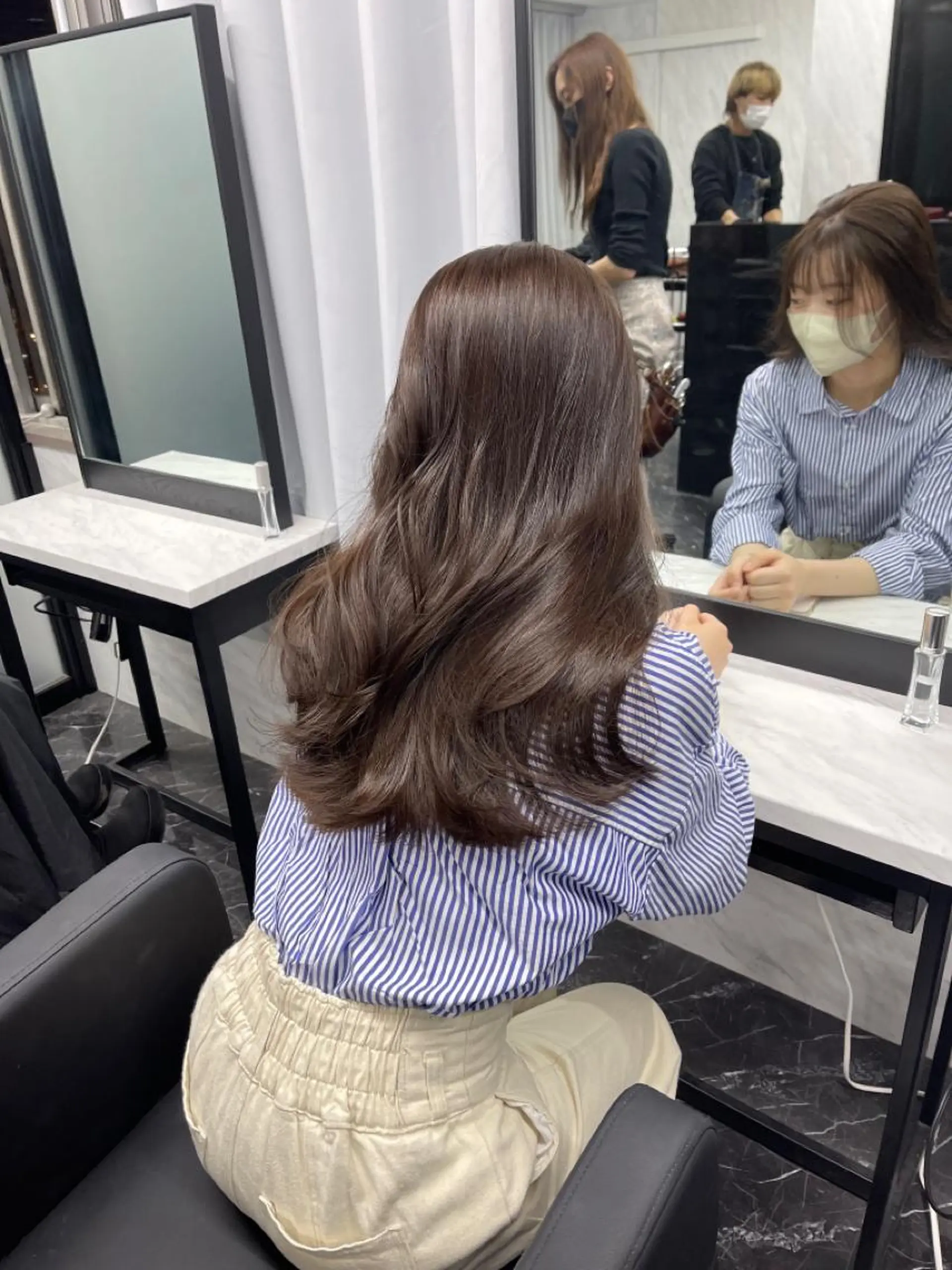 ロング カラー ヘアアレンジ assistant REIのヘアスタイル
