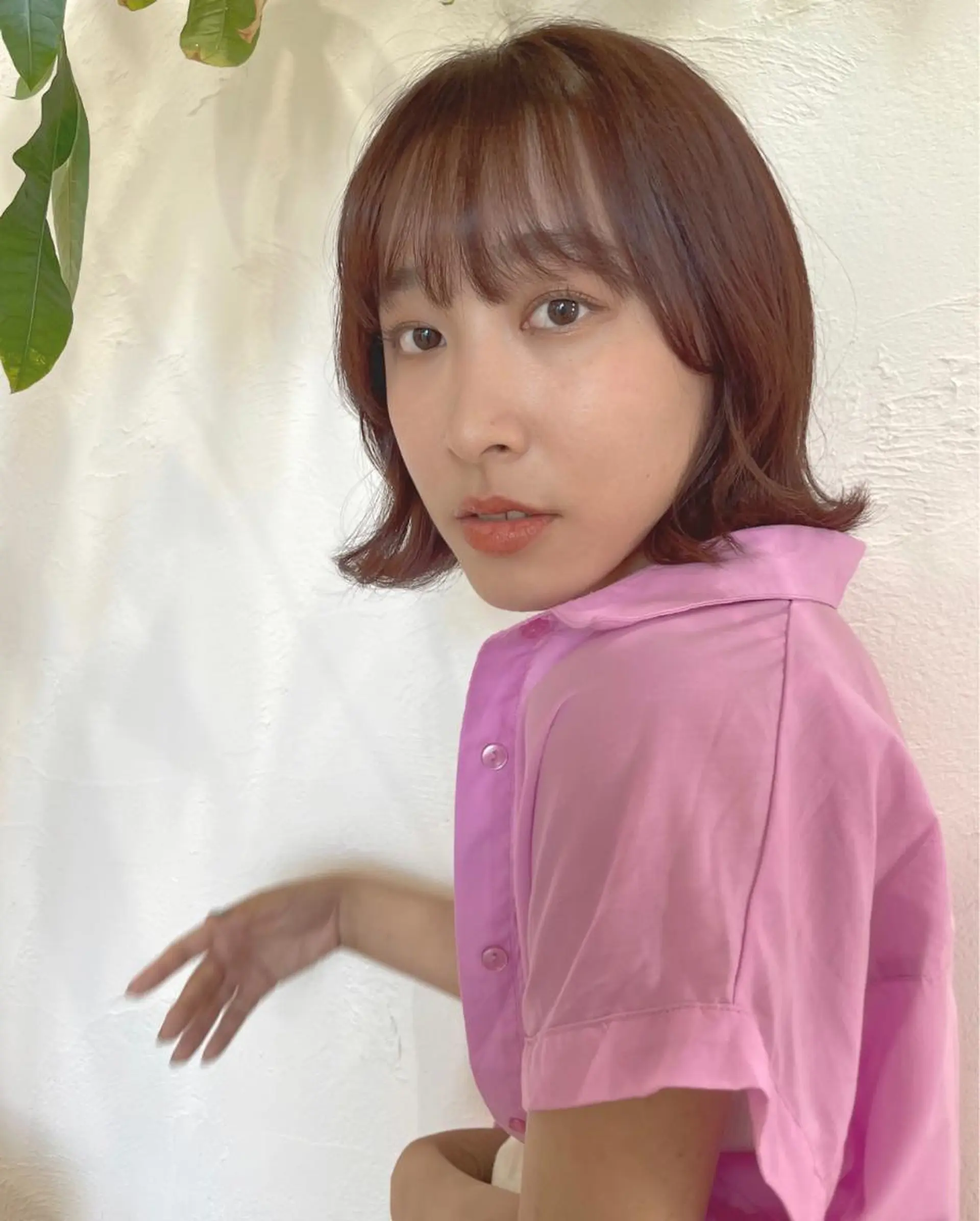 ミディアム カラー FELICE of hair 田口千尋のヘアスタイル