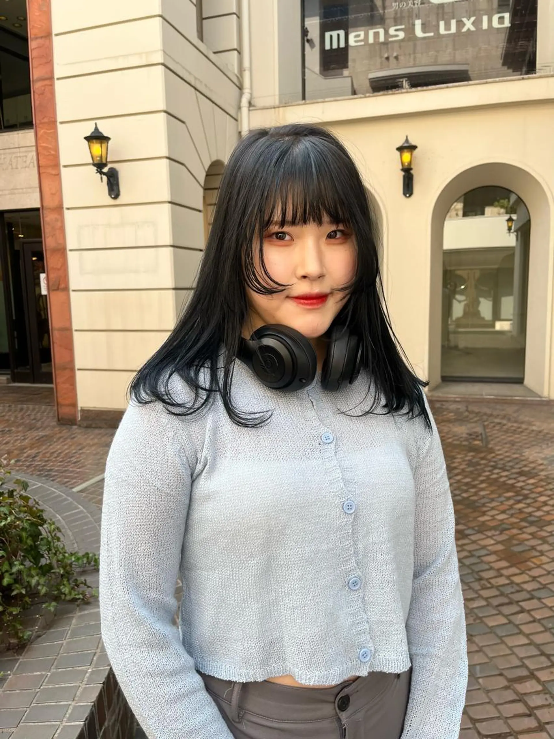 セミロング カラー 顔まわりレイヤー 顔周りカット レイヤーカット カット ヘアカラー トリートメント ✨メンズスタイル✨ Daiのヘアスタイル