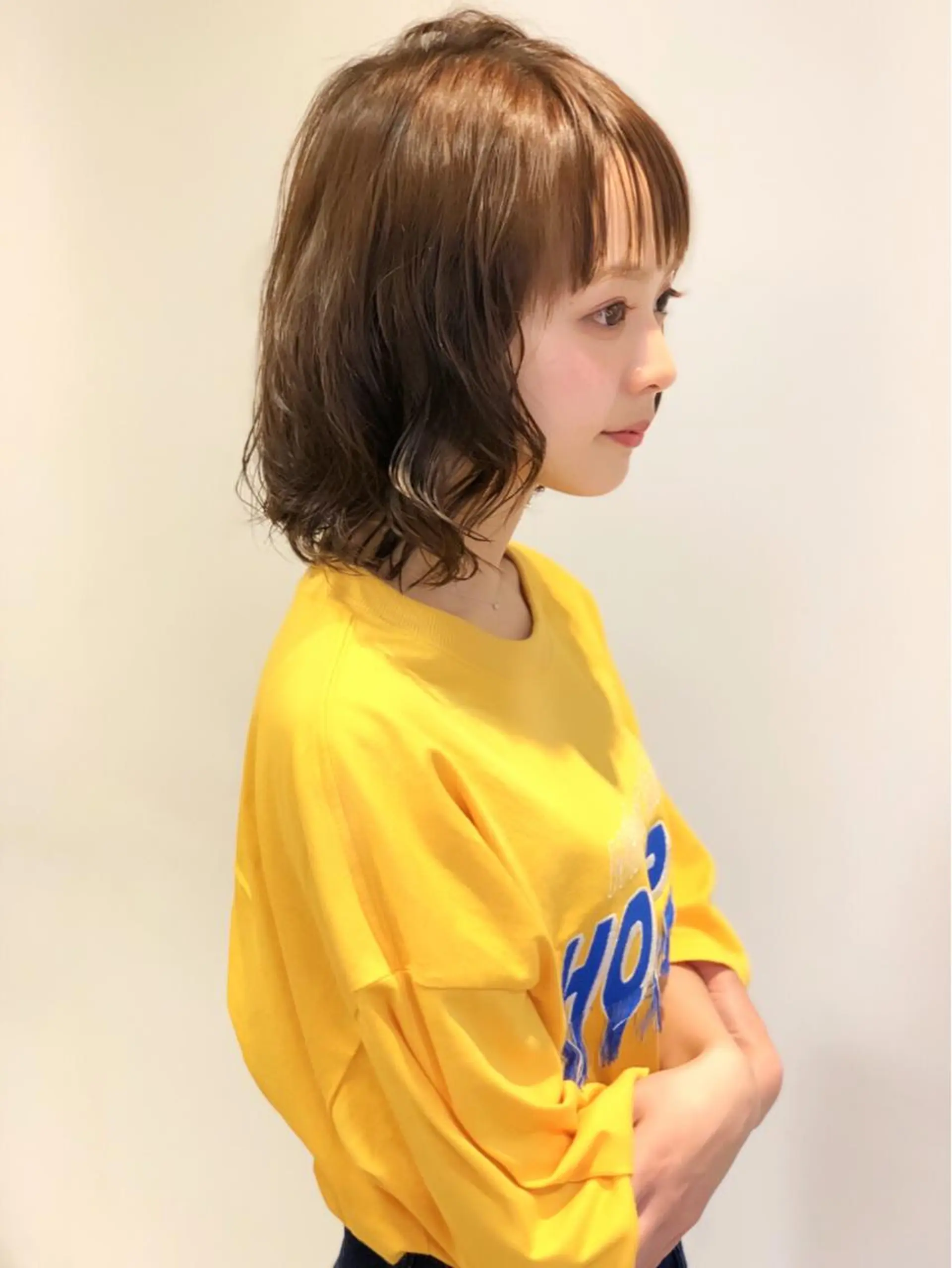 ショート カラー パーマ ディレクター ノナカのヘアスタイル