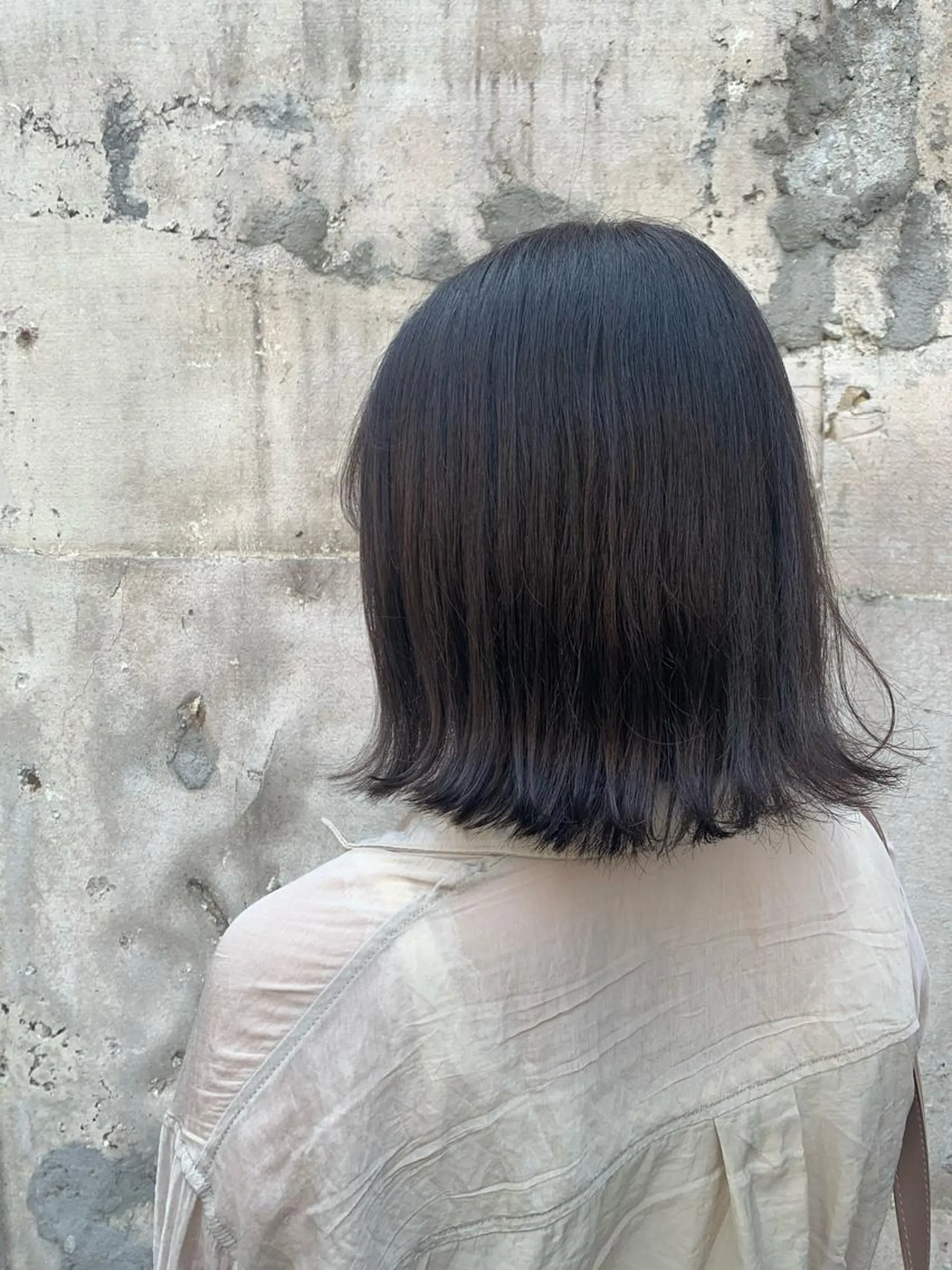 ショート カラー イルミナカラー ボブ 外ハネヘア 韓国🇰🇷髪質改善 Chisaki치사키のヘアスタイル