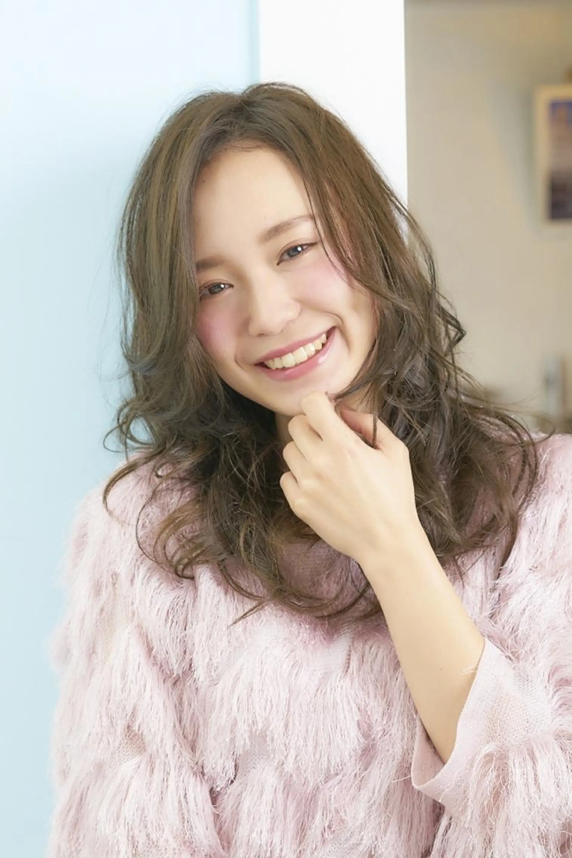 ロング カラー パーマ GO TODAY SHAiRE SALON キラリトギンザ店所属・🐱higajo🐱 比嘉門(ヒガジョウ)のヘアスタイル