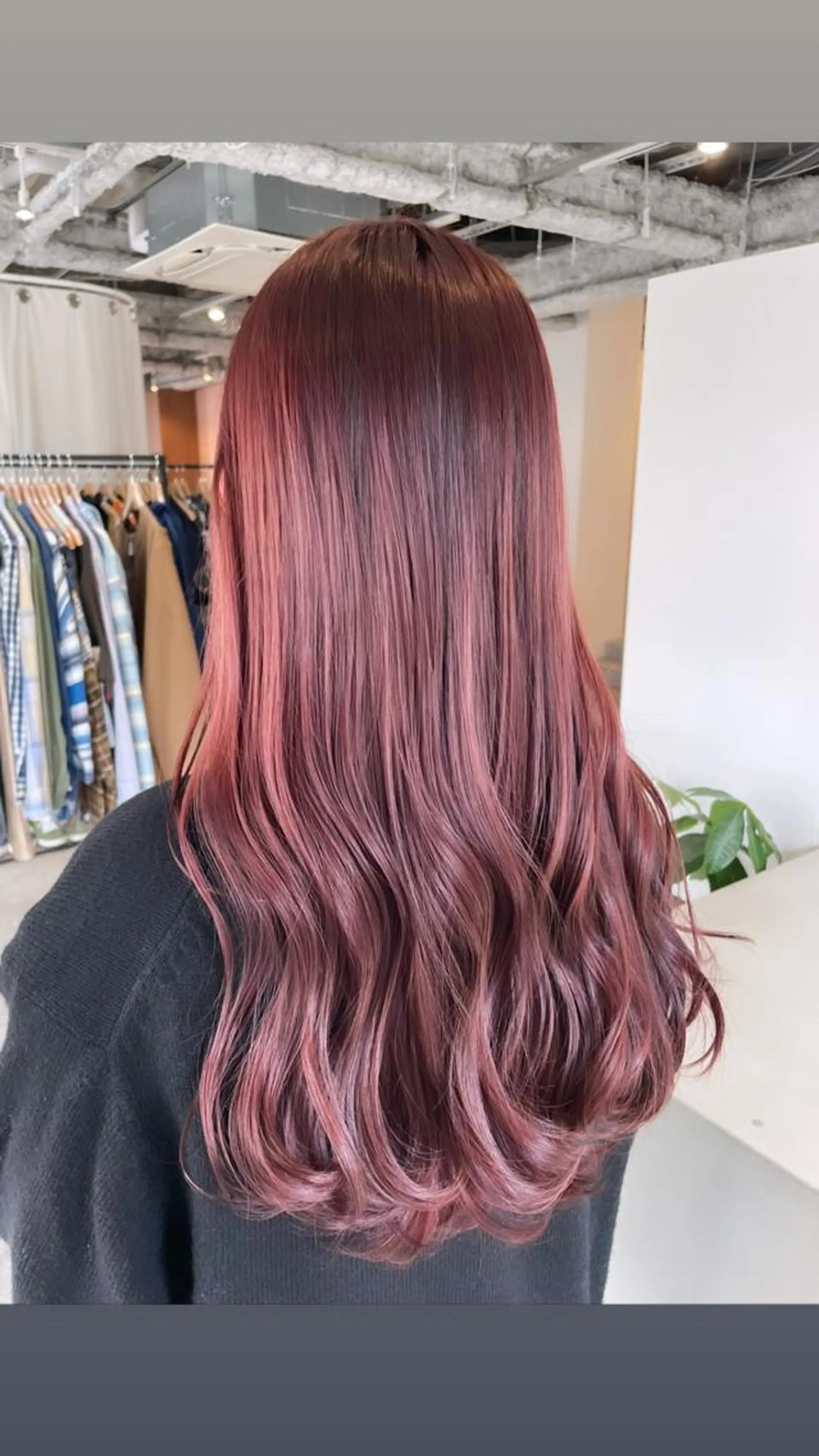 ロング カラー ヘアアレンジ REONA🪽✨薬院 レイヤーカット🫧のヘアスタイル