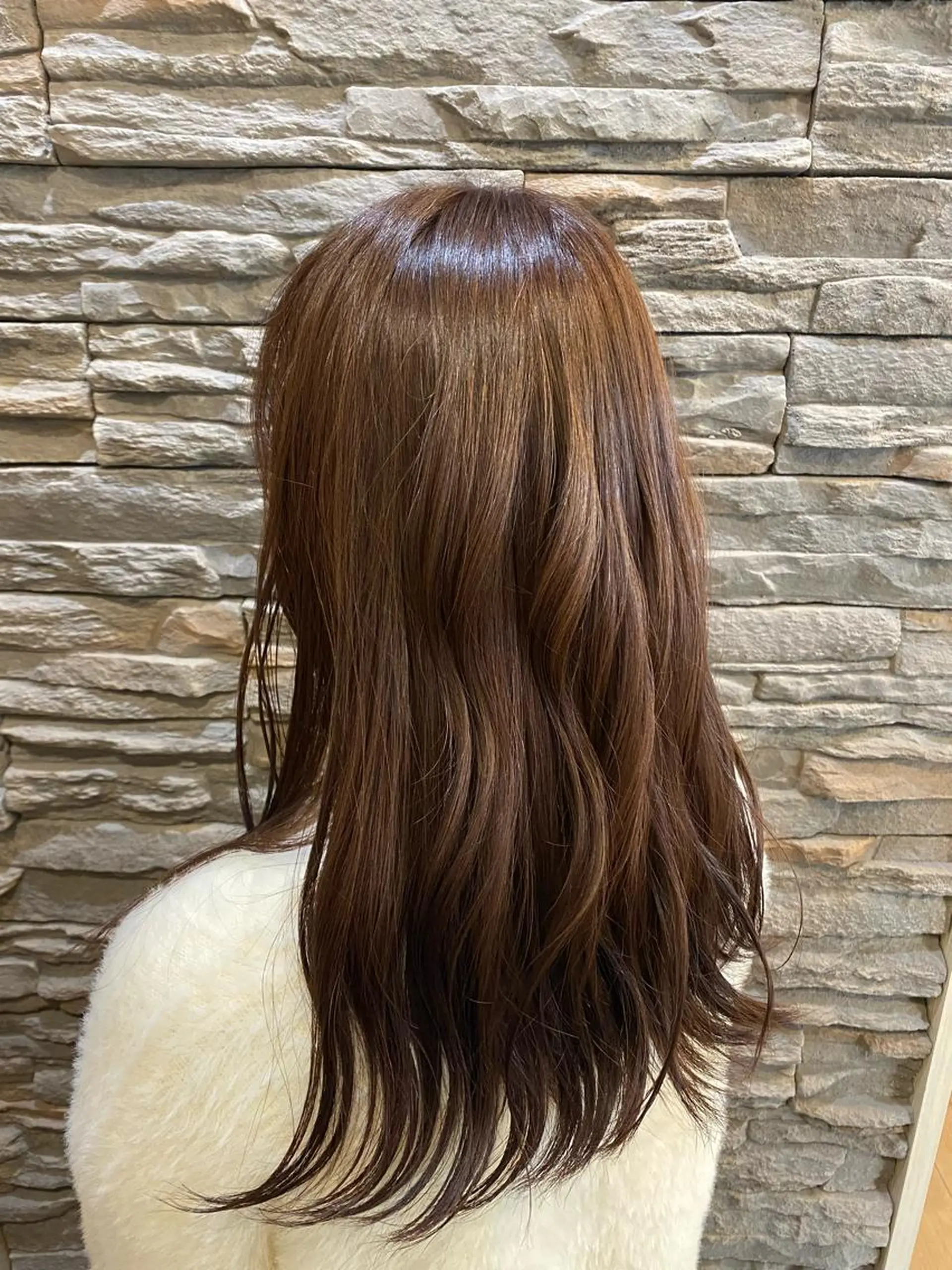 ロング カラー 山浦 貴恵のヘアスタイル