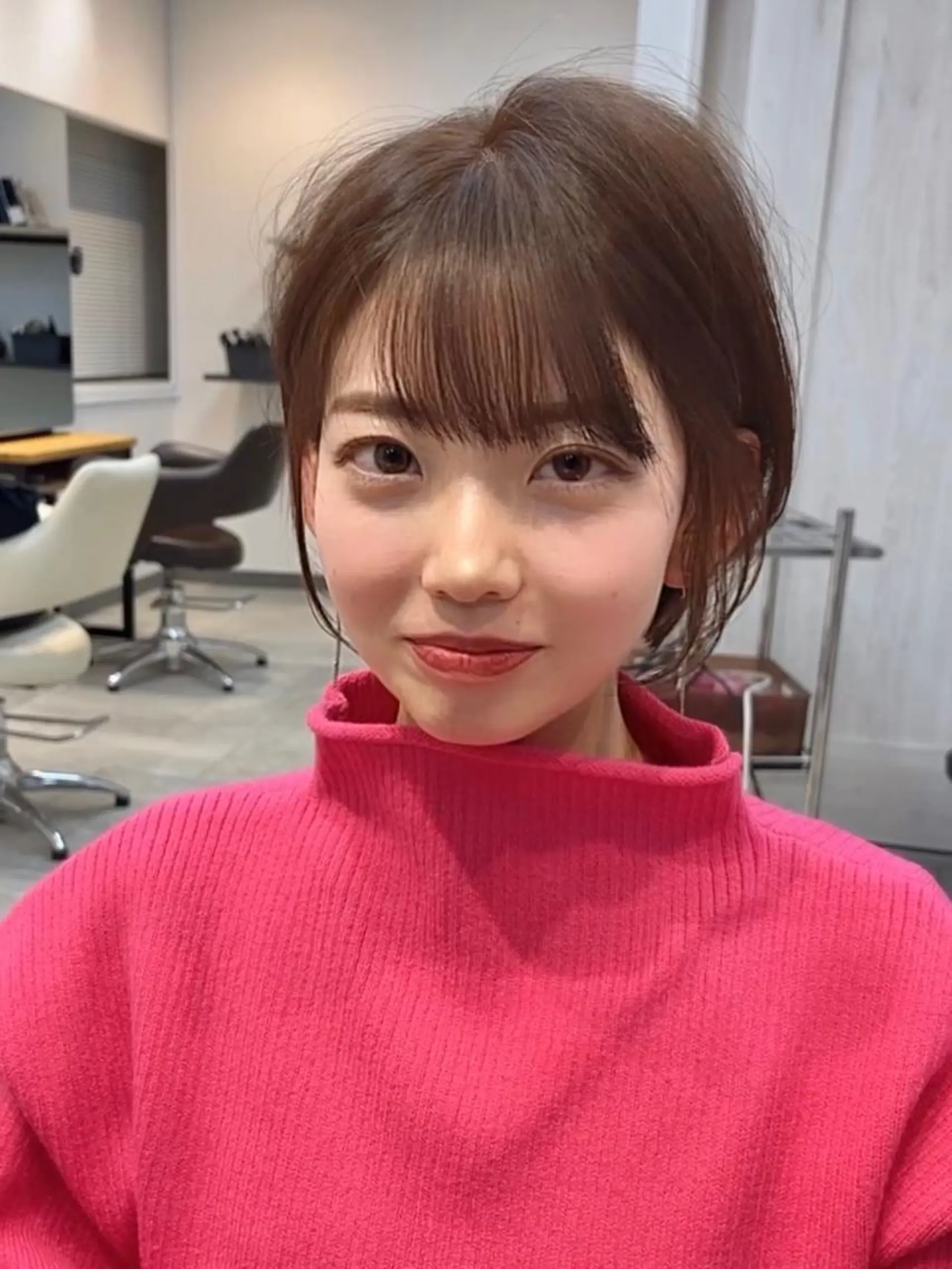 ショート 韓国風レイヤー ショート/犬塚 優介のヘアスタイル