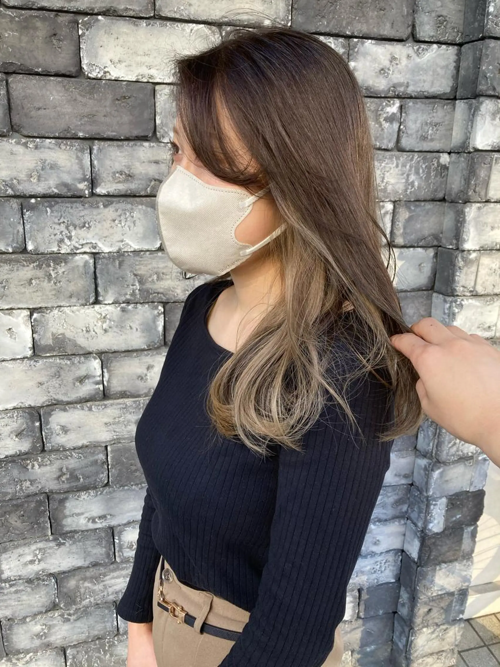 ロング カラー カット トリートメント ヘアセット ✂️似合わせの魔術師 石田一樹✂️のヘアスタイル