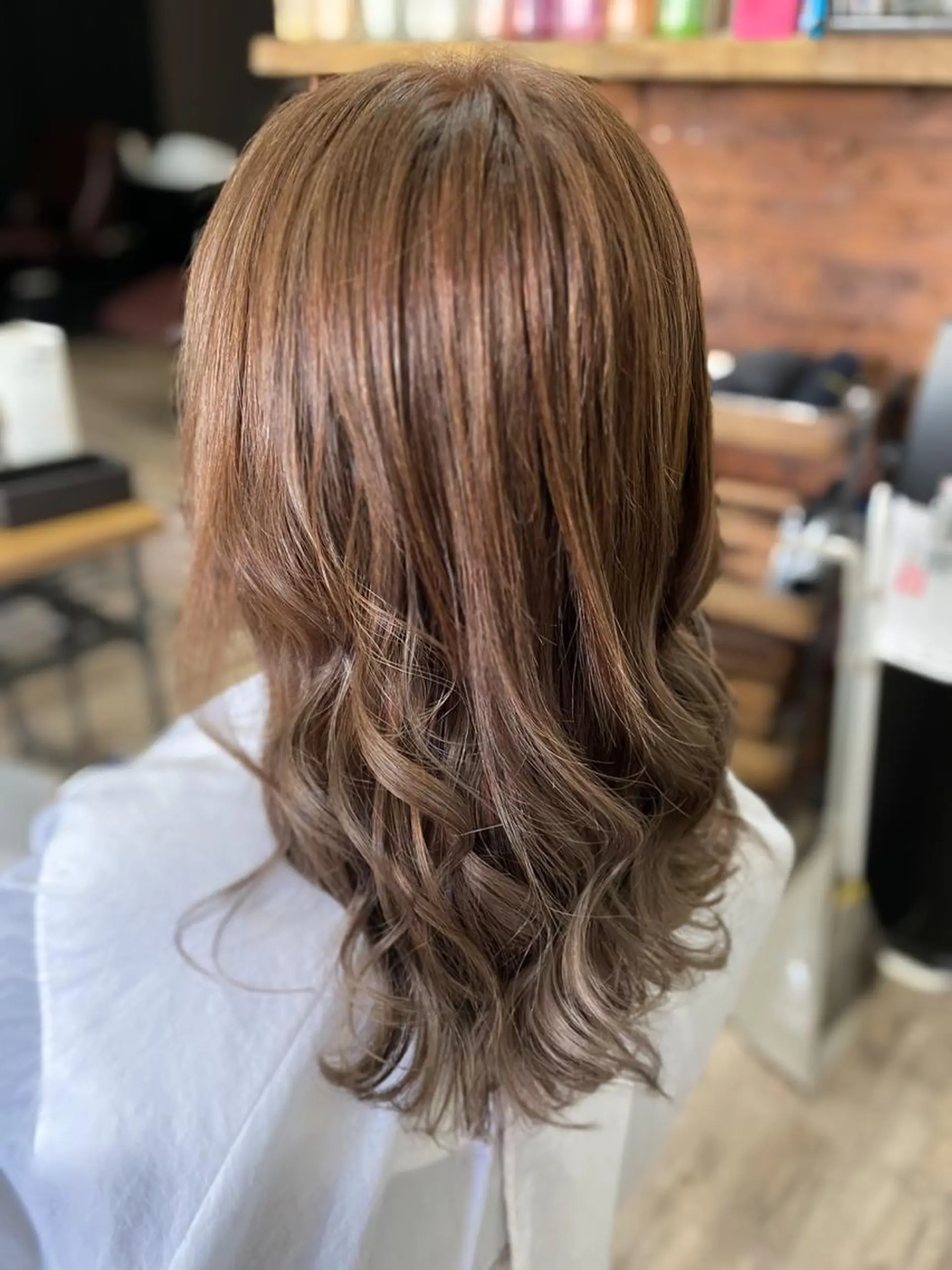 ロング カラー 💎白髪染めも対応 🙆👌山本明菜のヘアスタイル
