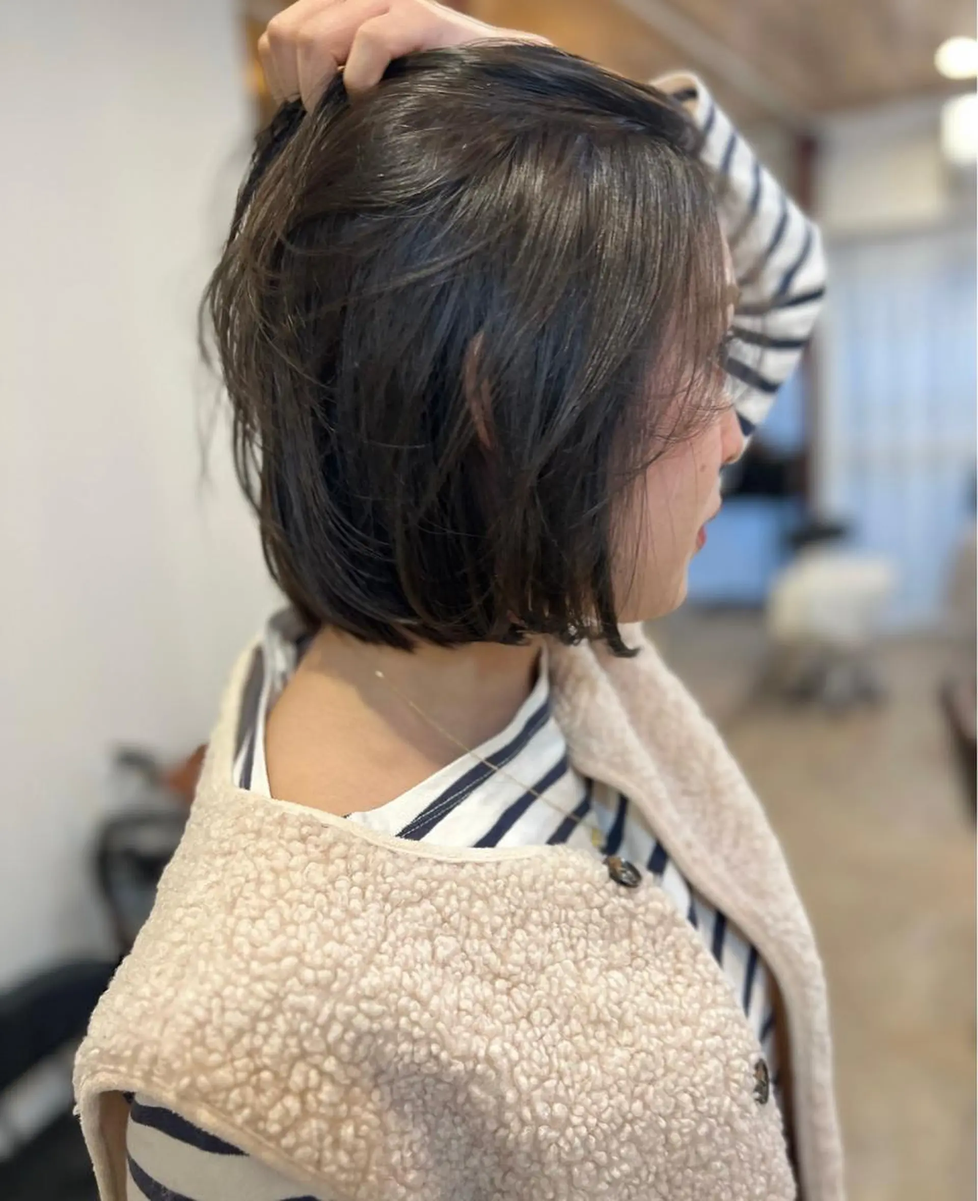 ショート カラー カット ヘアカラー トリートメント トレンドと似合わせ/ マンツーマン/西上楓のヘアスタイル