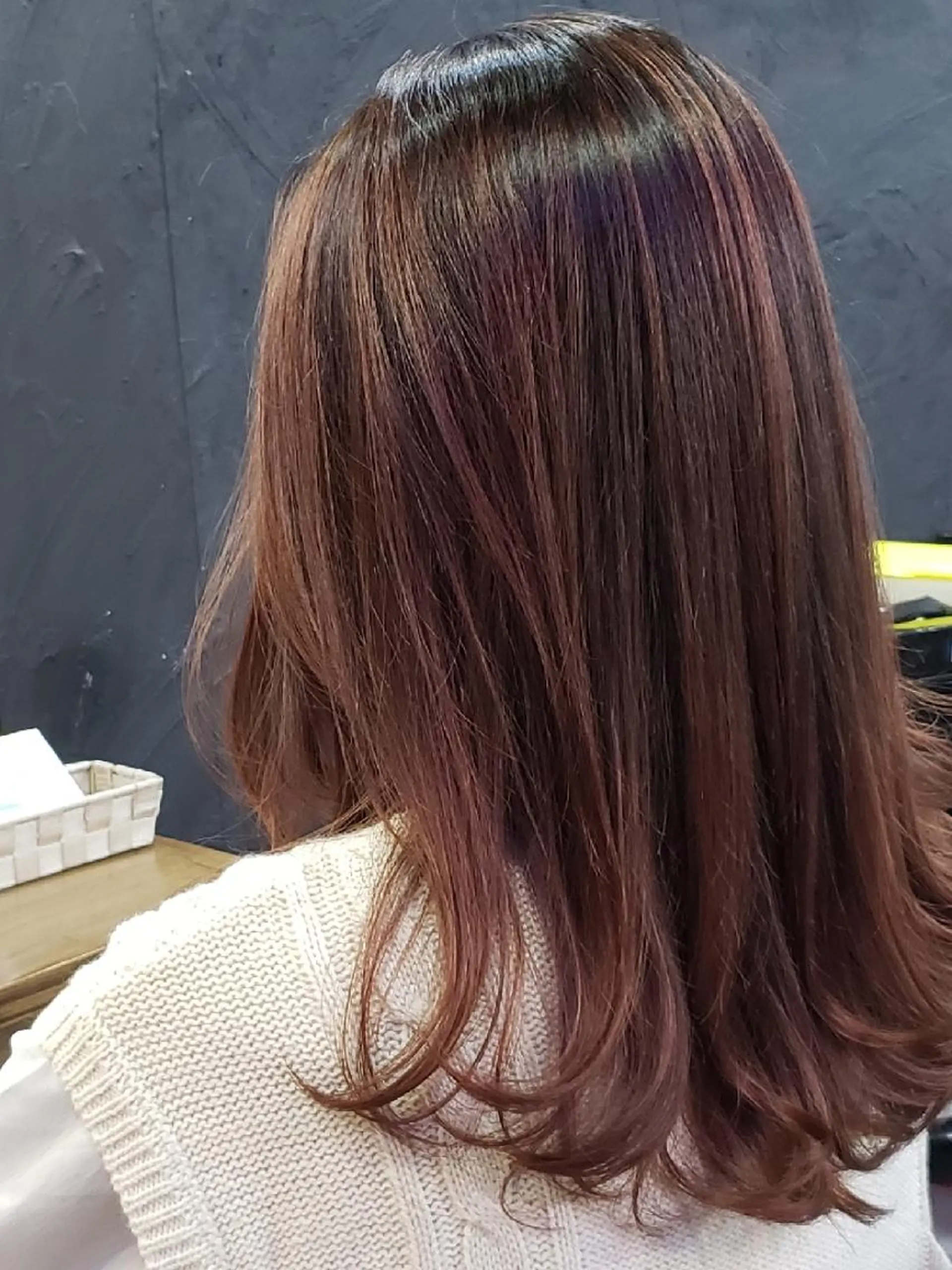 ミディアム カラー ヘアカラー トリートメント tha salon【ザ サロン】所属・柴田 えいじのヘアスタイル