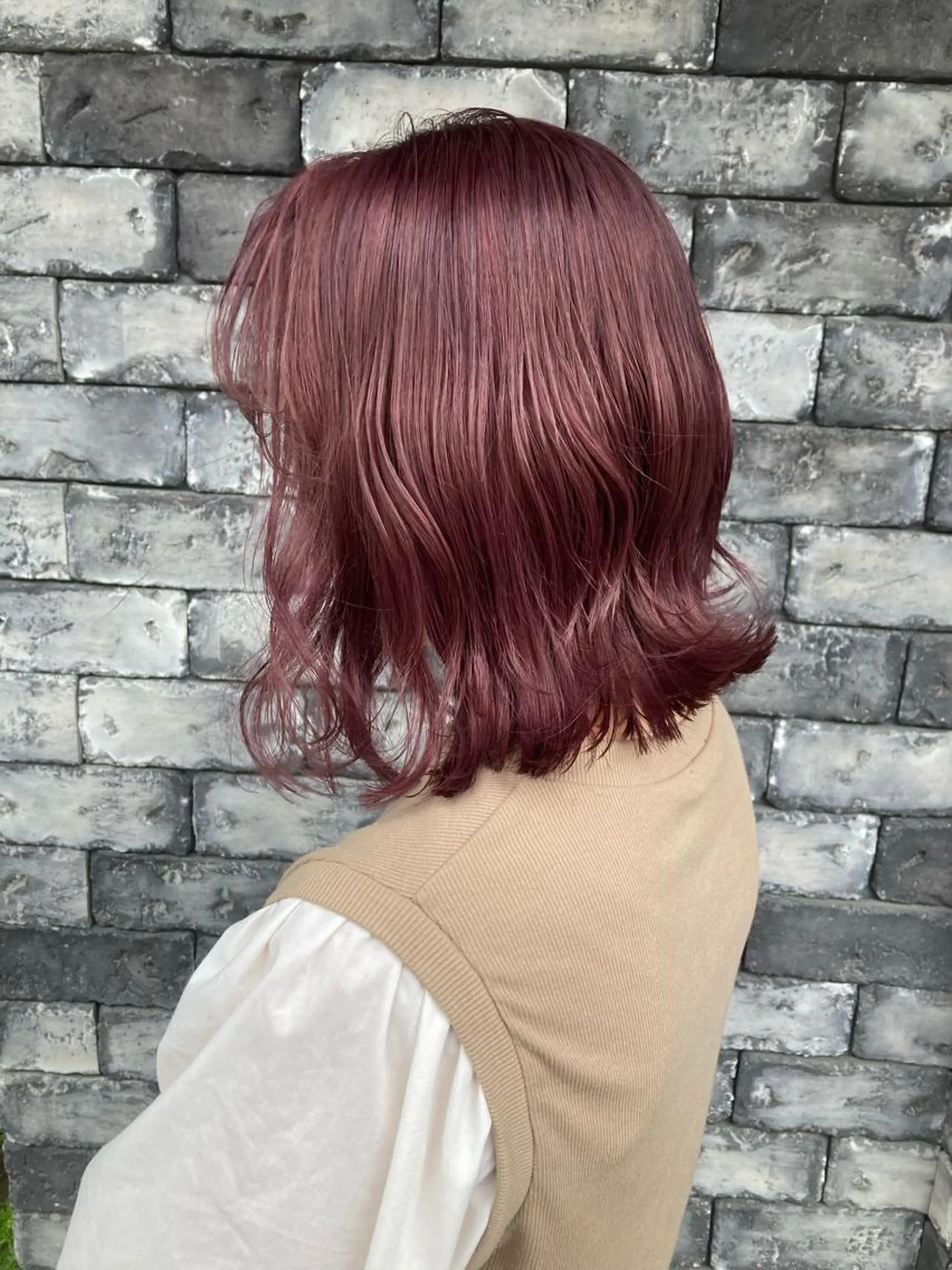 ミディアム カラー カット ヘアカラー トリートメント ヘアセット ✂️似合わせの魔術師 石田一樹✂️のヘアスタイル
