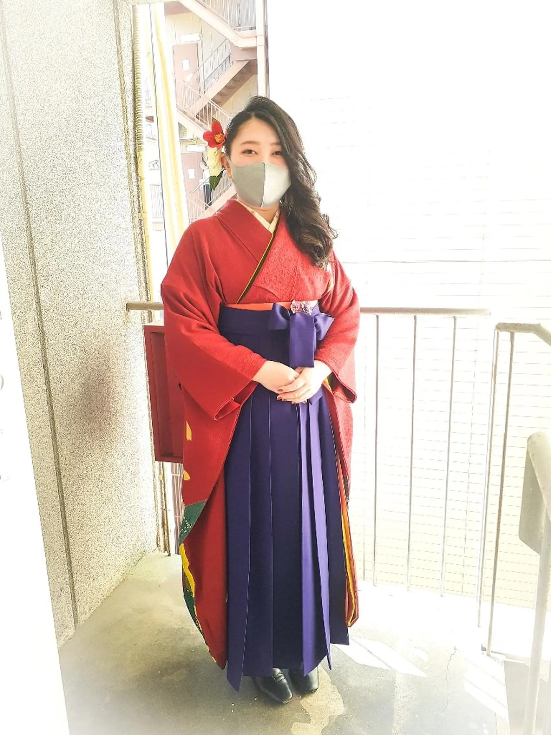 ロング ヘアアレンジ 着付け Hair&Make Delight*のヘアスタイル