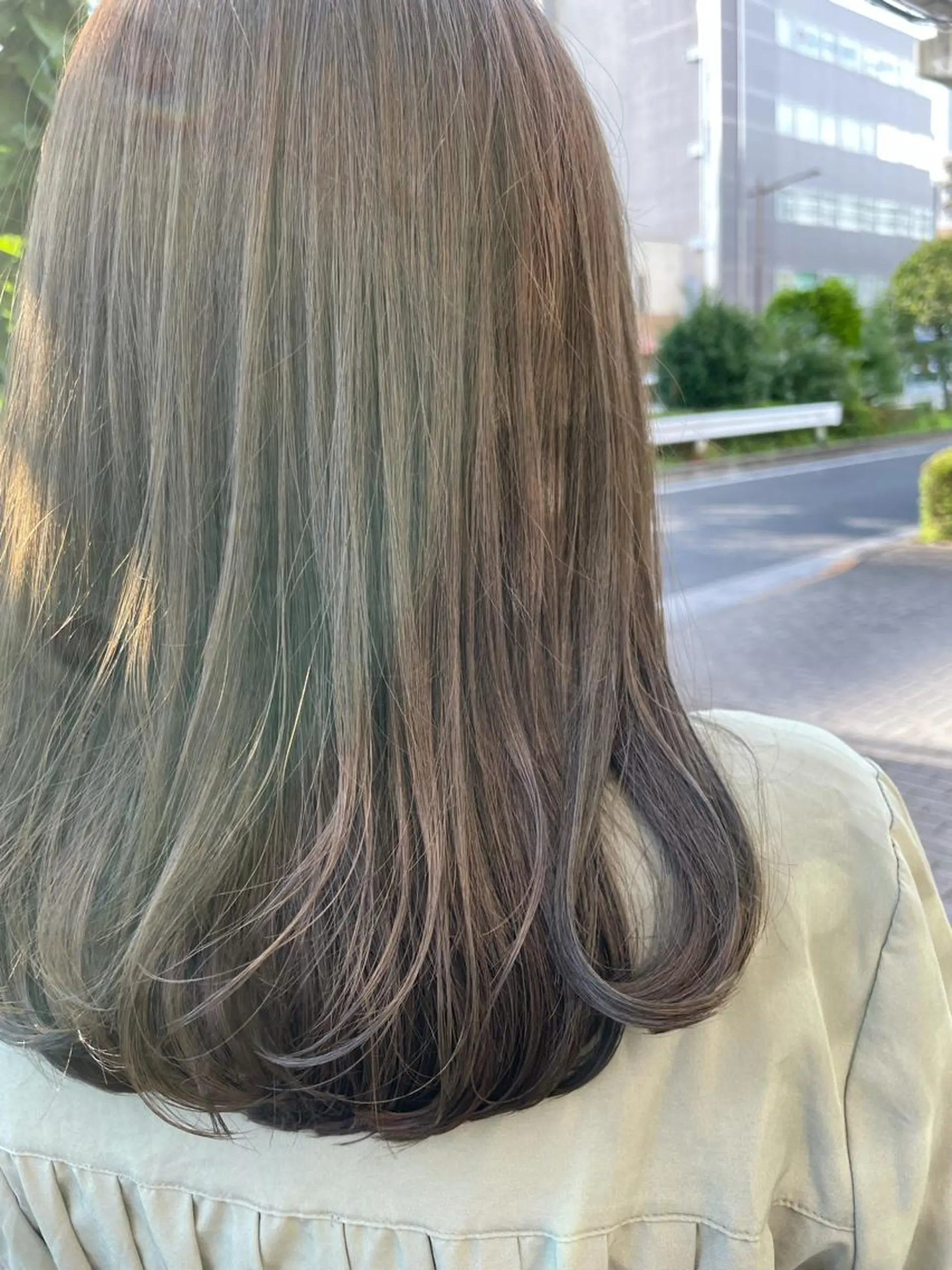 ミディアム カラー 🦋NAKAMURA 🦋のヘアスタイル