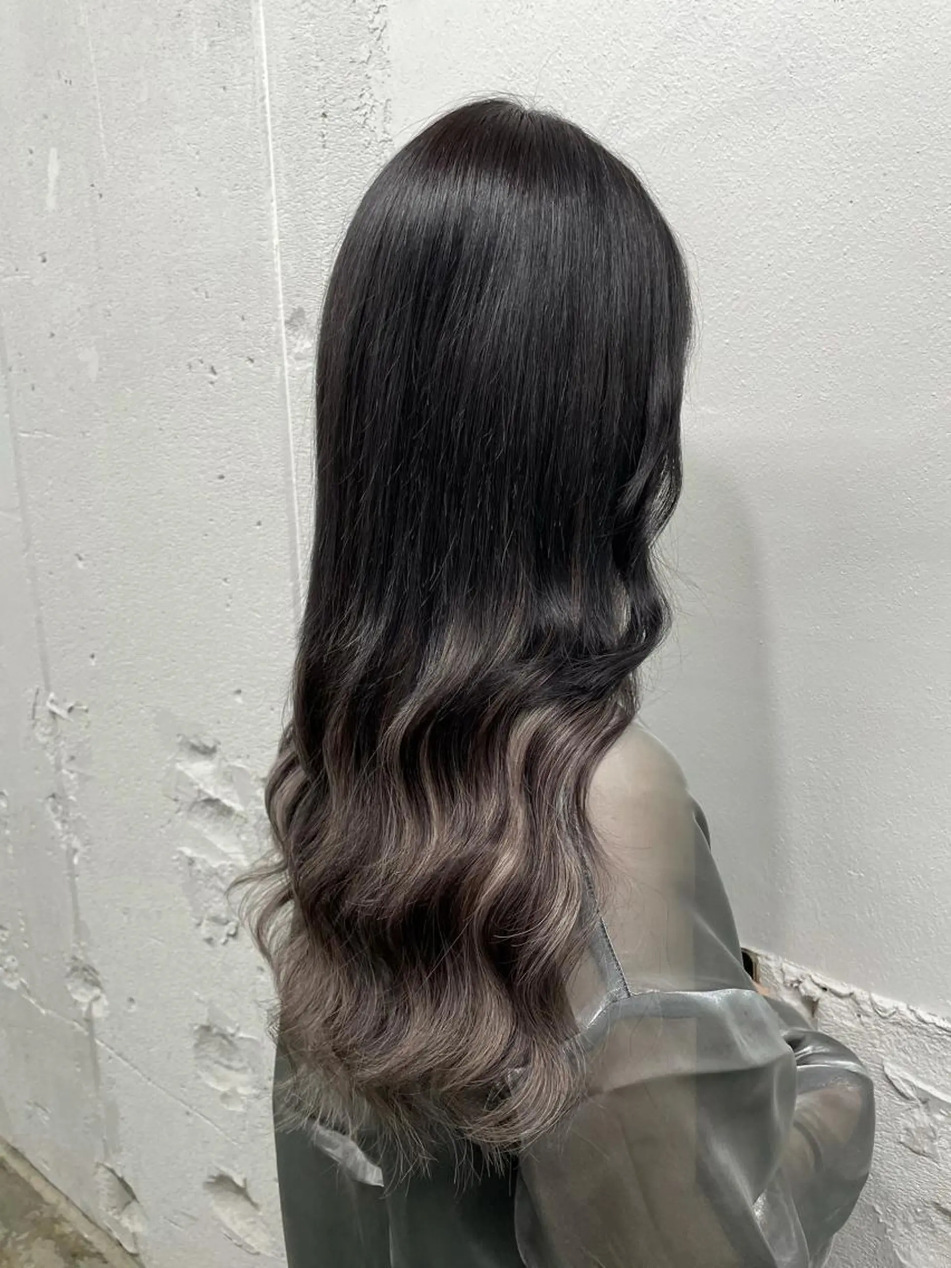 ロング カラー ヘアカラー エクステ 🧡艶髪ちゅるん髪 🫧🧡YUKI❄️のヘアスタイル