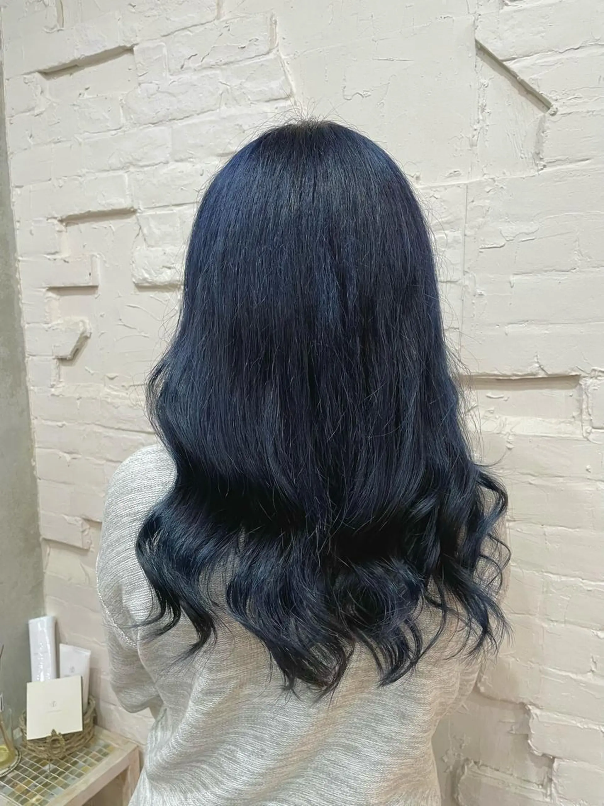 セミロング カラー ヘアカラー トリートメント 【ピンク/韓国ヘア/ ヘアセット】亜海のヘアスタイル