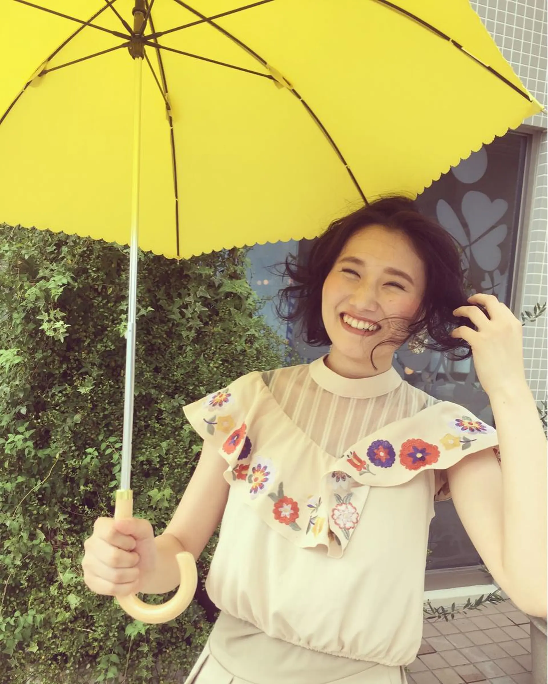 ミディアム パーマ 🌸スタイリスト 山浦美恵のヘアスタイル