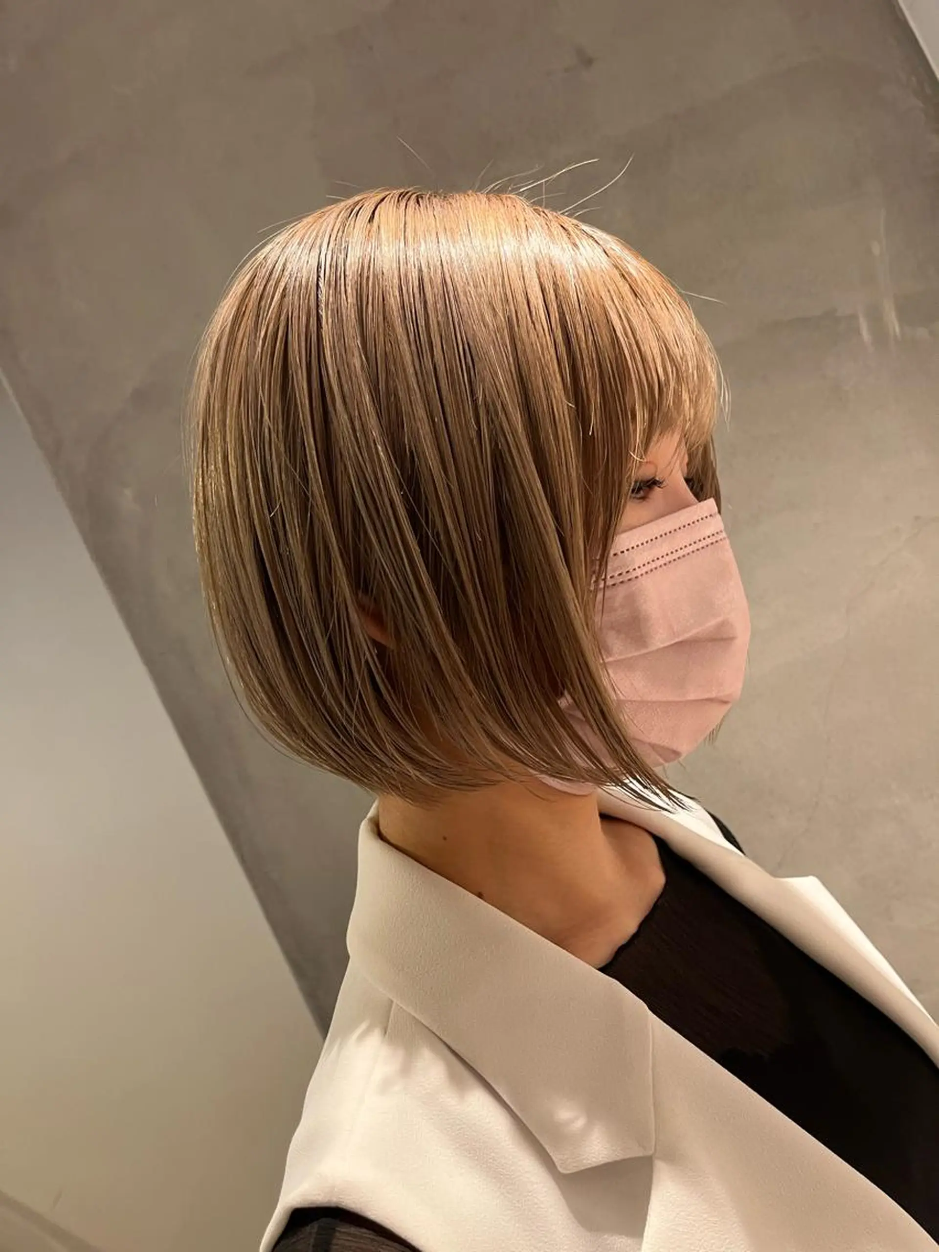 ショート カット ヘアカラー トリートメント 瀬川 響音のヘアスタイル